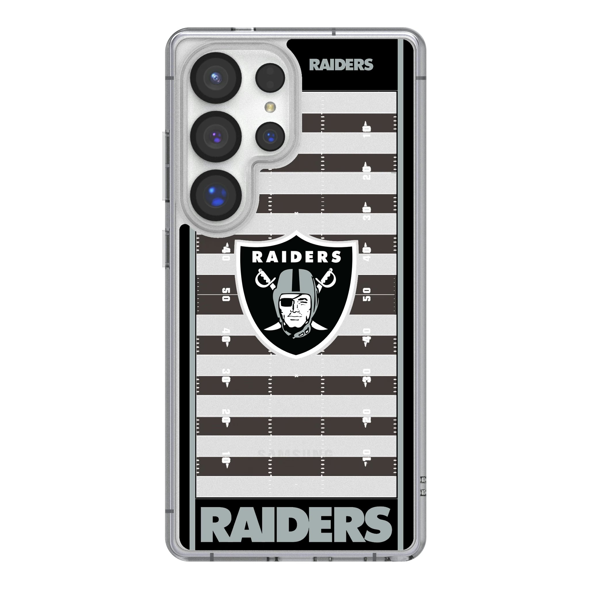 Las Vegas Raiders Field Galaxy Clear Phone Case for Samsung Galaxy