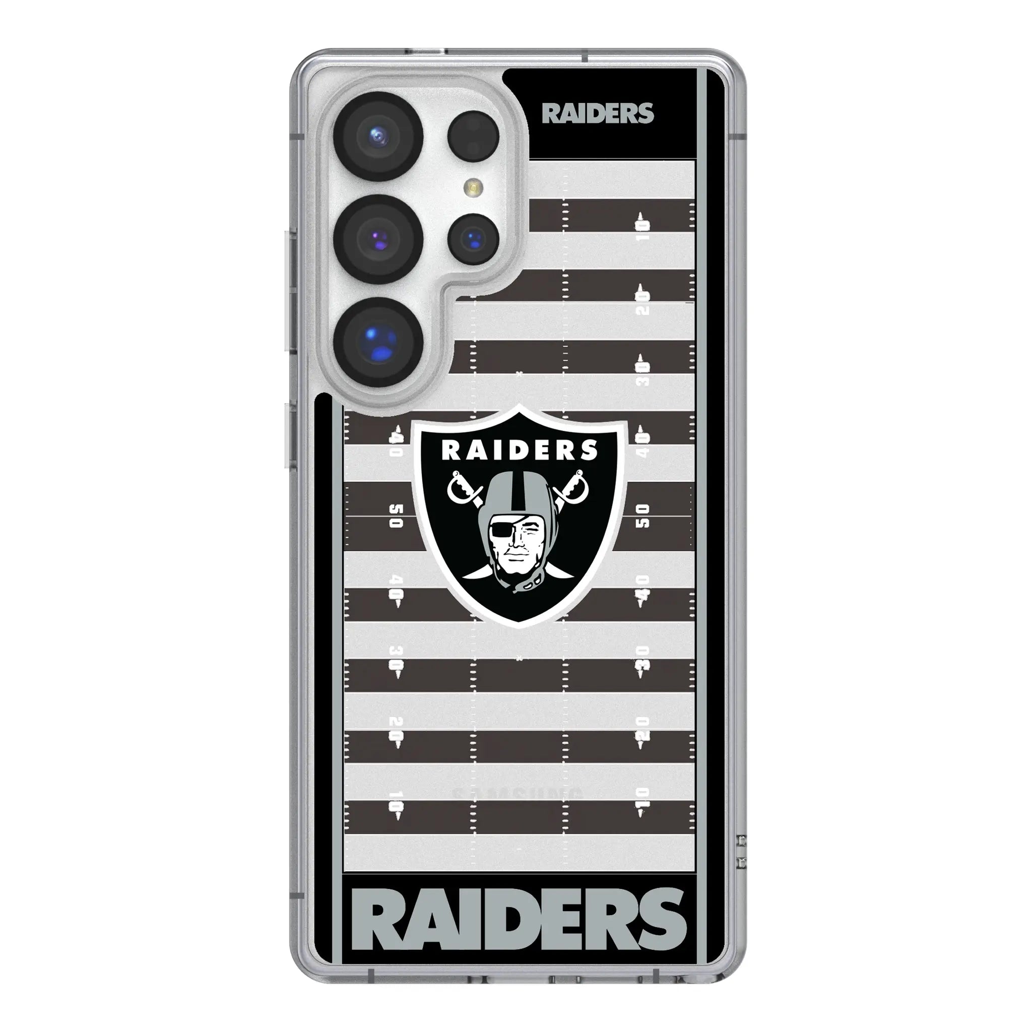 Las Vegas Raiders Field Galaxy Clear Phone Case for Samsung Galaxy#Device_Galaxy S25 Ultra