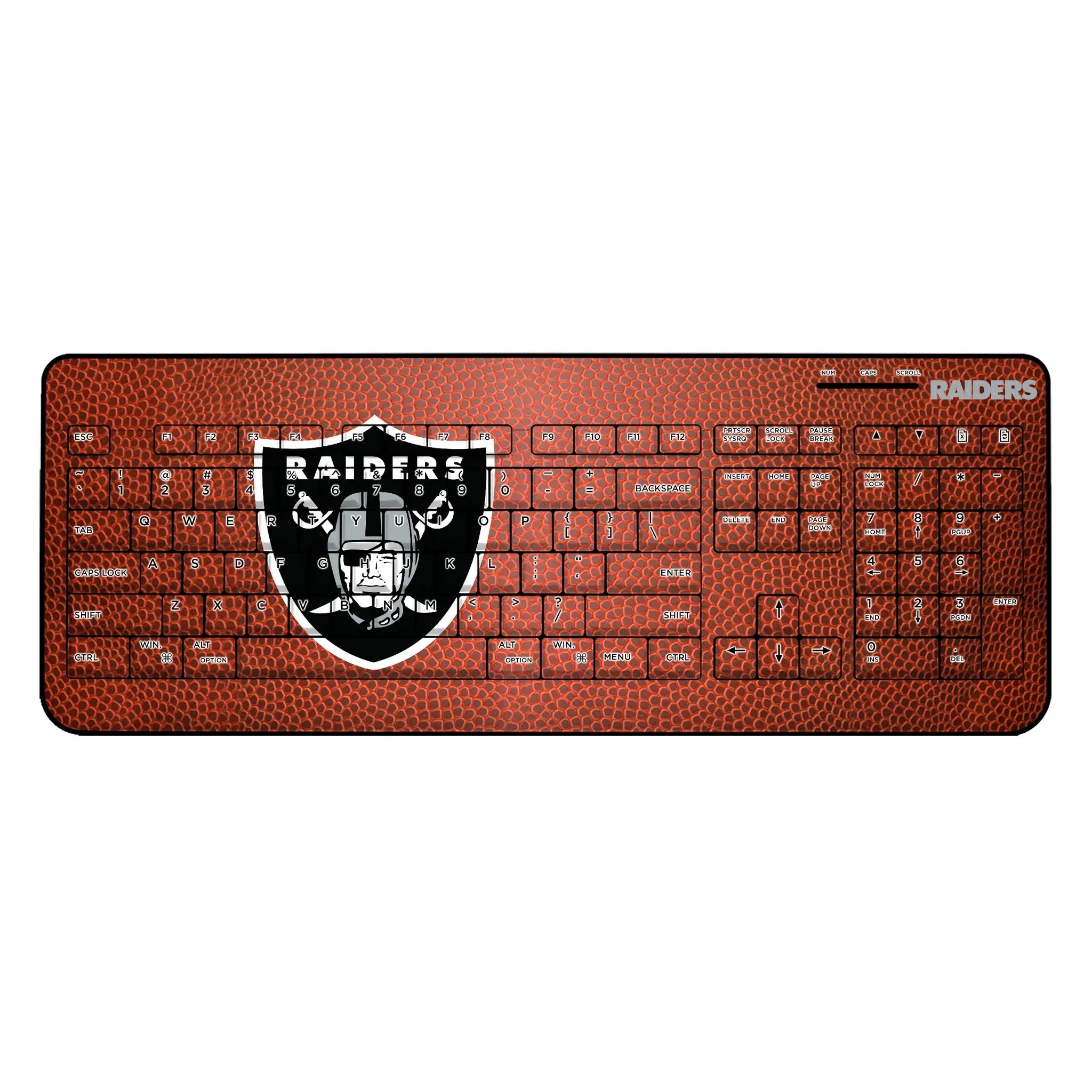 Las Vegas Raiders Football Wireless USB Keyboard