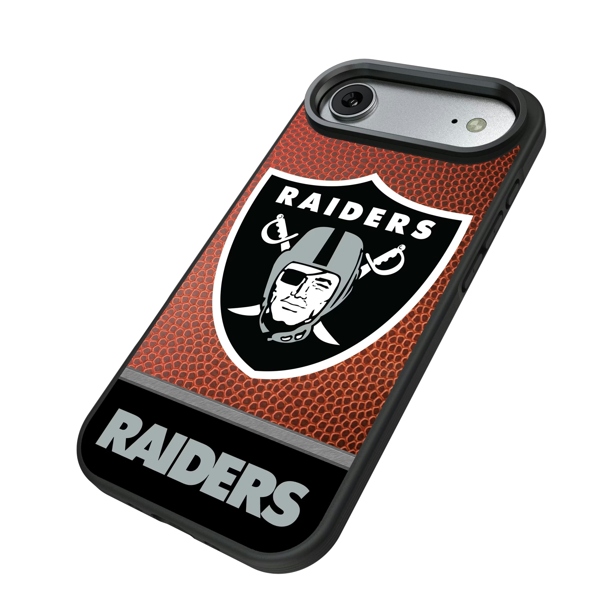 Las Vegas Raiders Football Wordmark iPhone Bump Phone Case for Apple iPhone - Isometric View#Device_iPhone Air