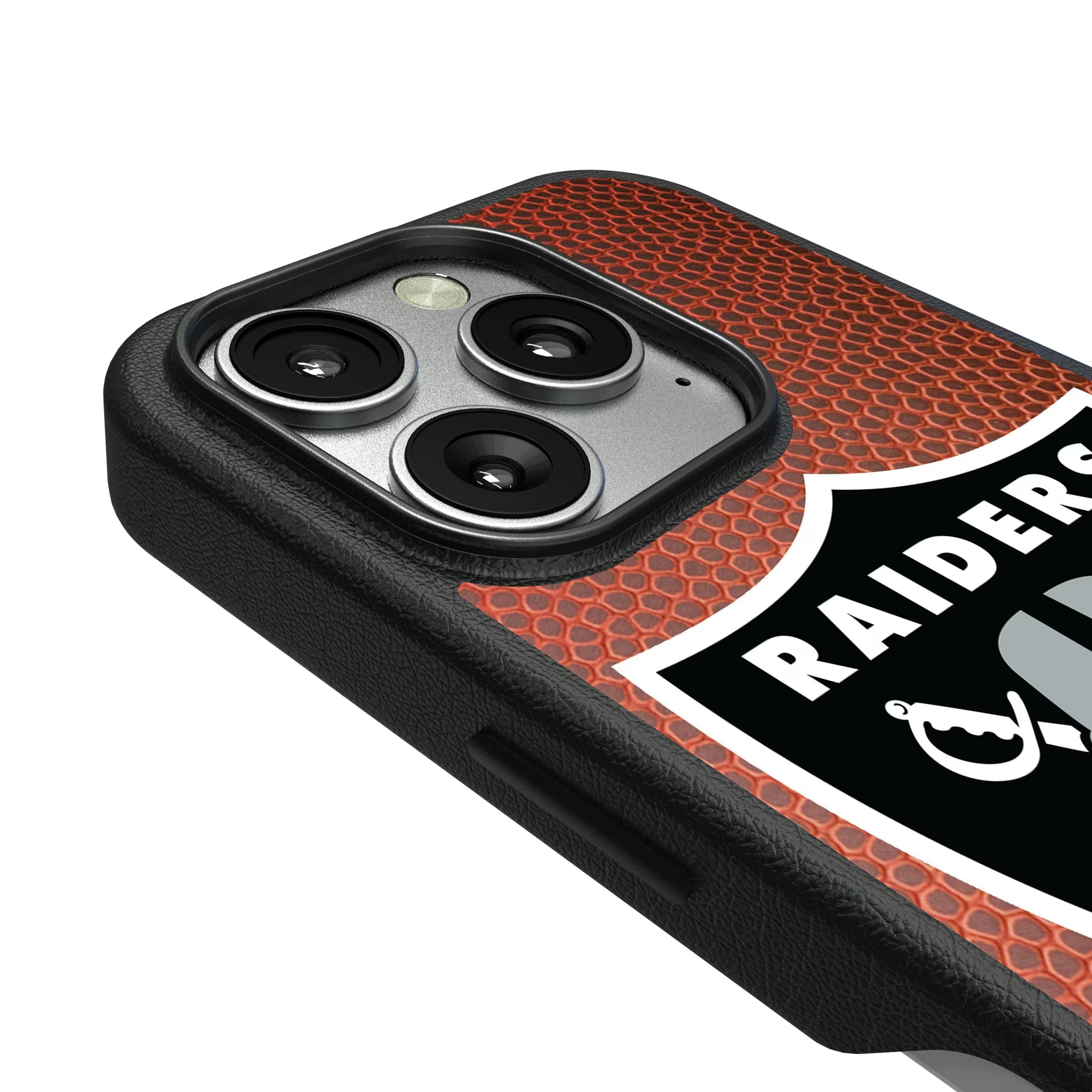 Las Vegas Raiders Football Wordmark iPhone MagSafe Compatible Phone Case for Apple iPhone - Detail