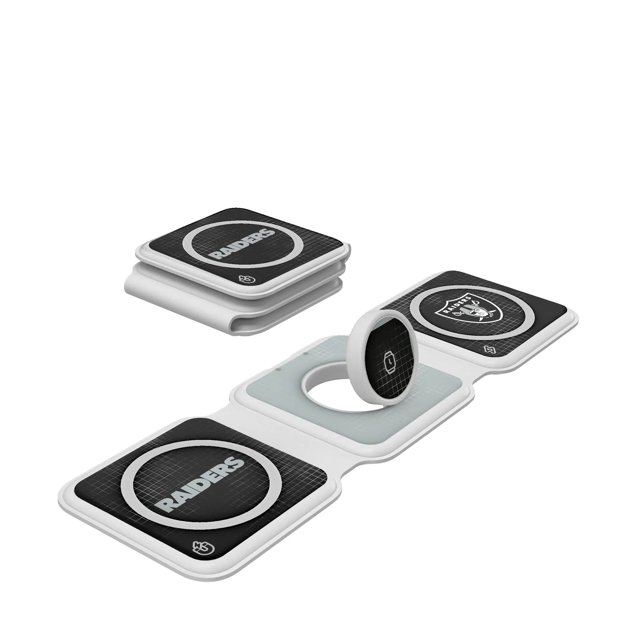 Las Vegas Raiders Hatch Foldable 3 in 1 Charger