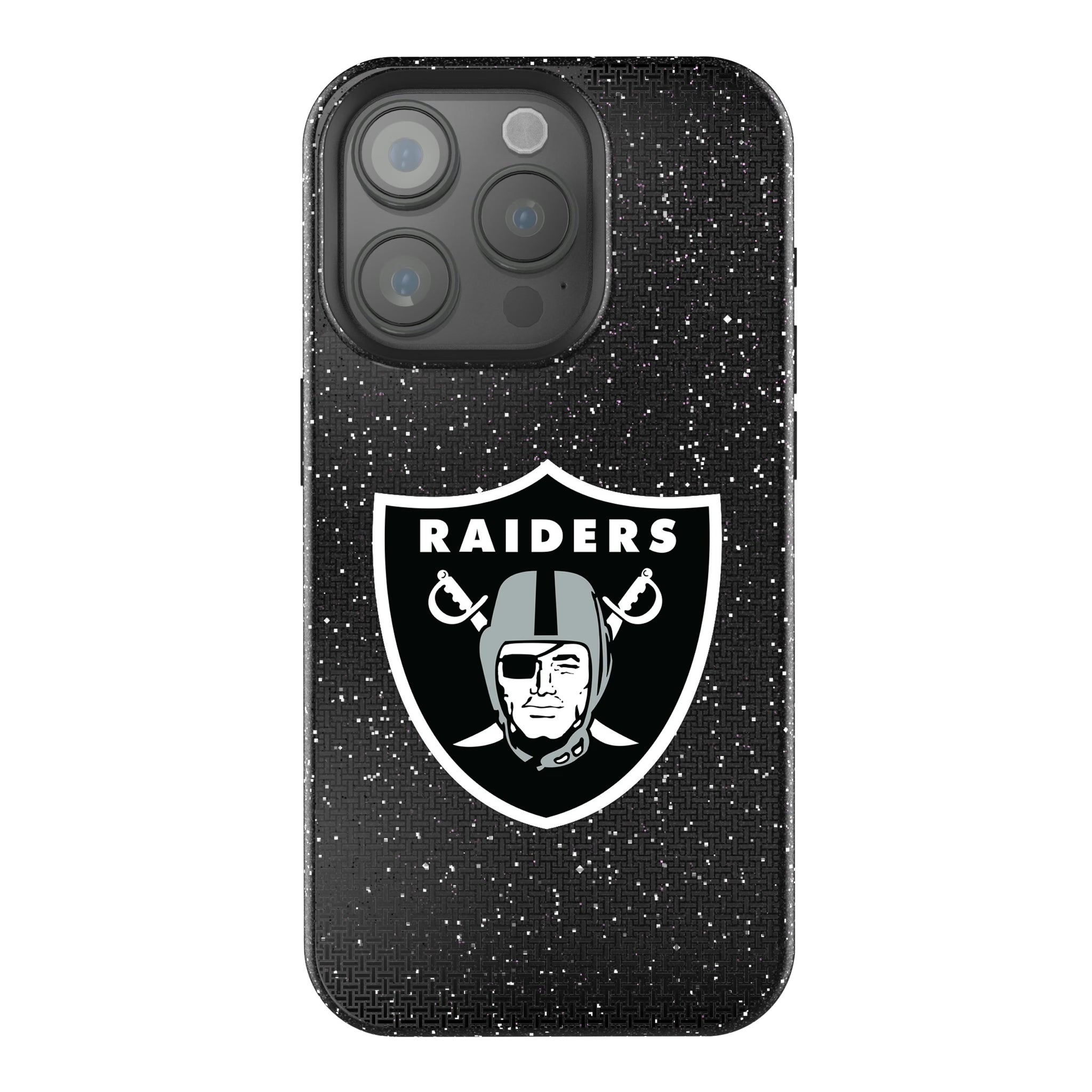 Las Vegas Raiders Linen iPhone Bling Phone Case for Apple iPhone