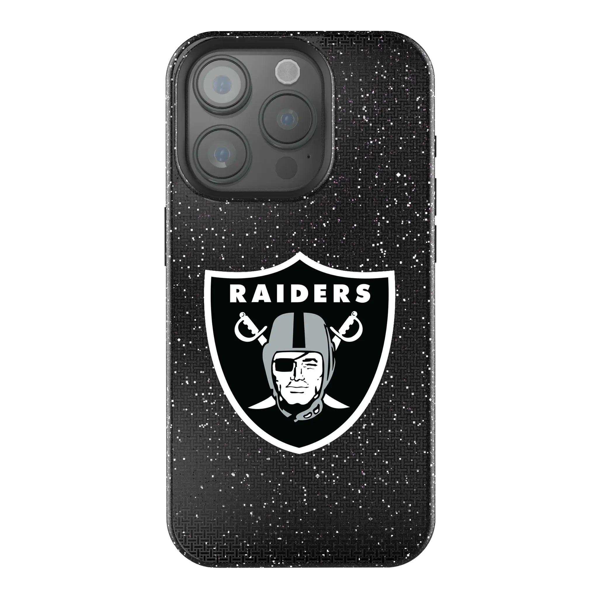 Las Vegas Raiders Linen iPhone Bling Phone Case for Apple iPhone
