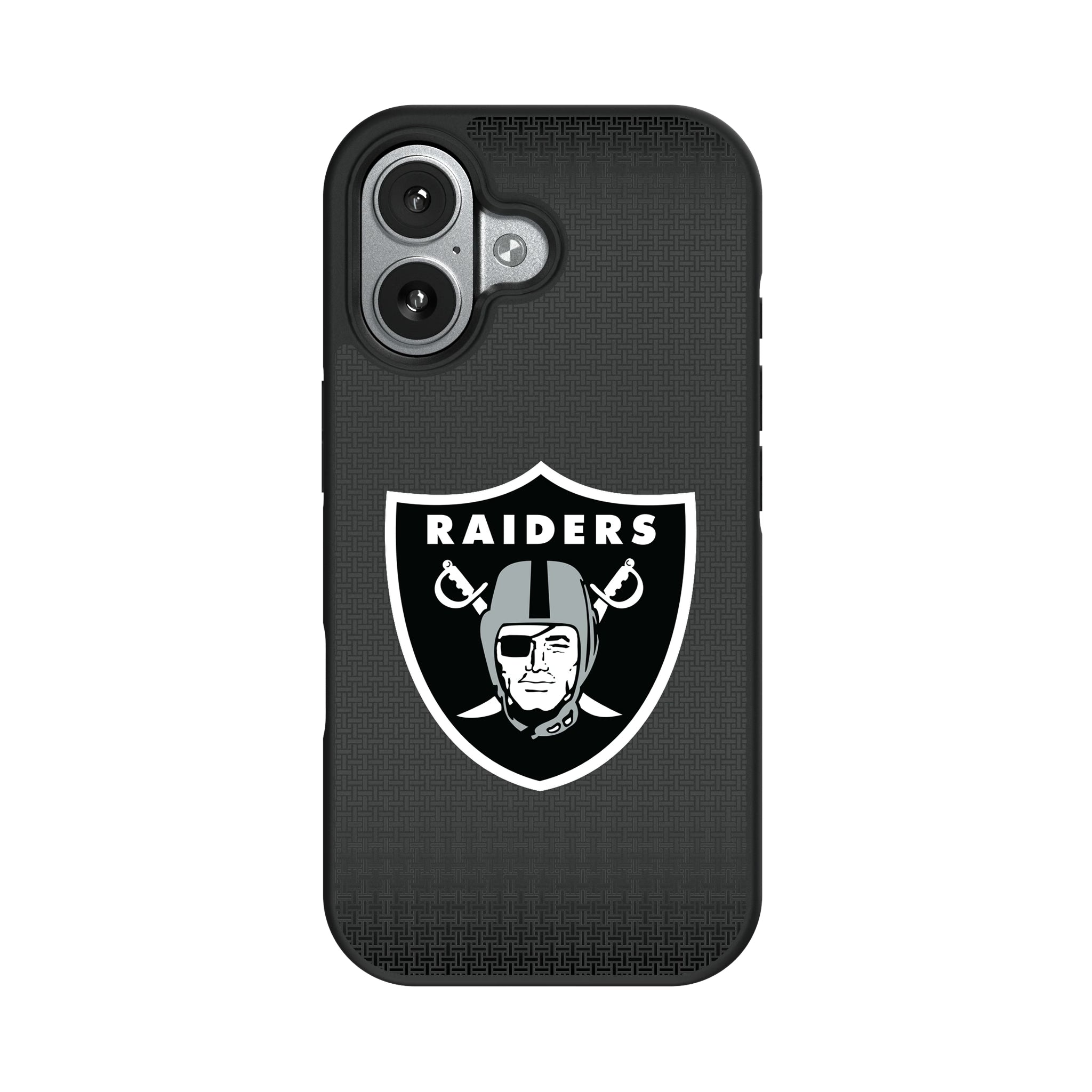 Las Vegas Raiders Linen iPhone Bump Phone Case for Apple iPhone#Device_iPhone 17