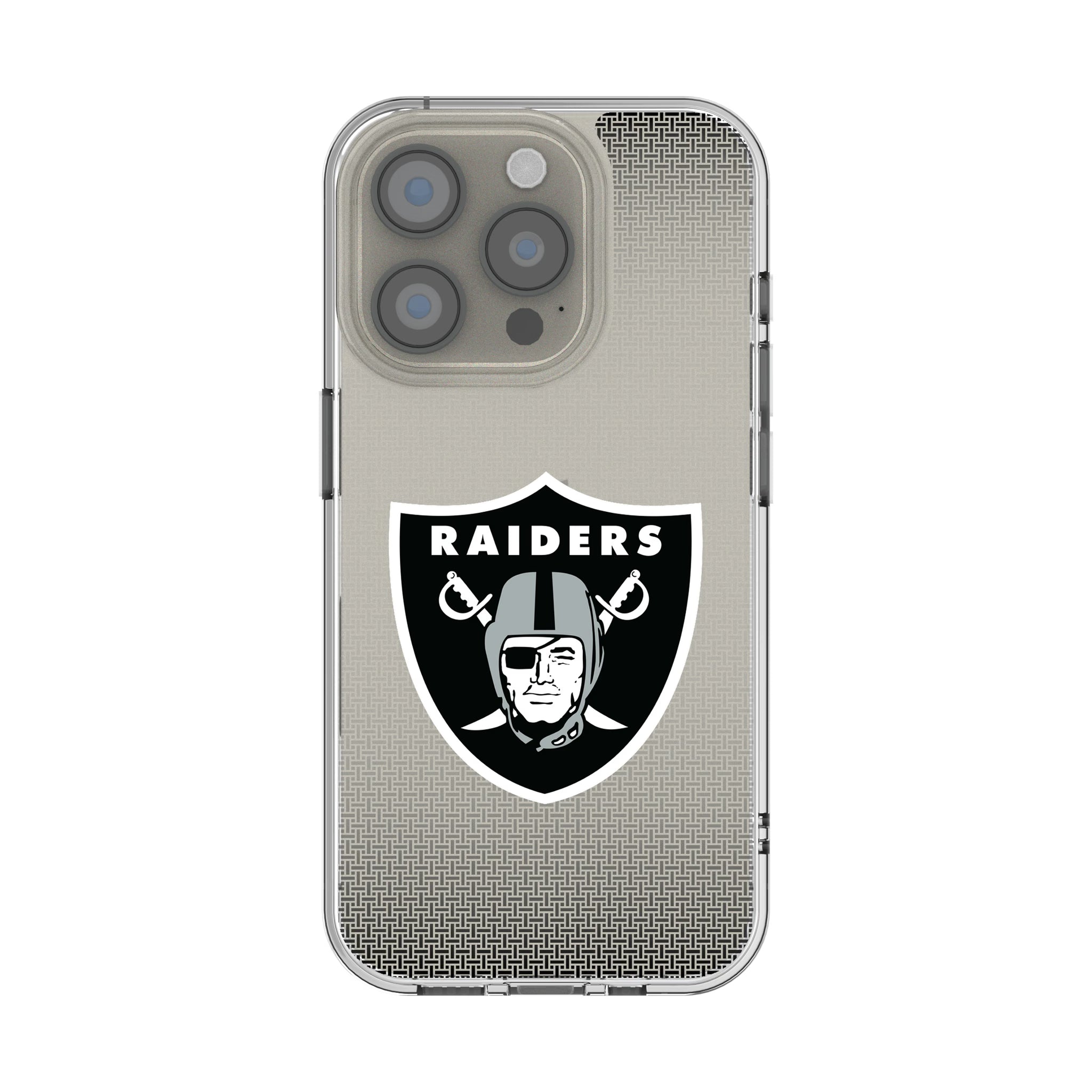 Las Vegas Raiders Linen iPhone Clear Phone Case for Apple iPhone