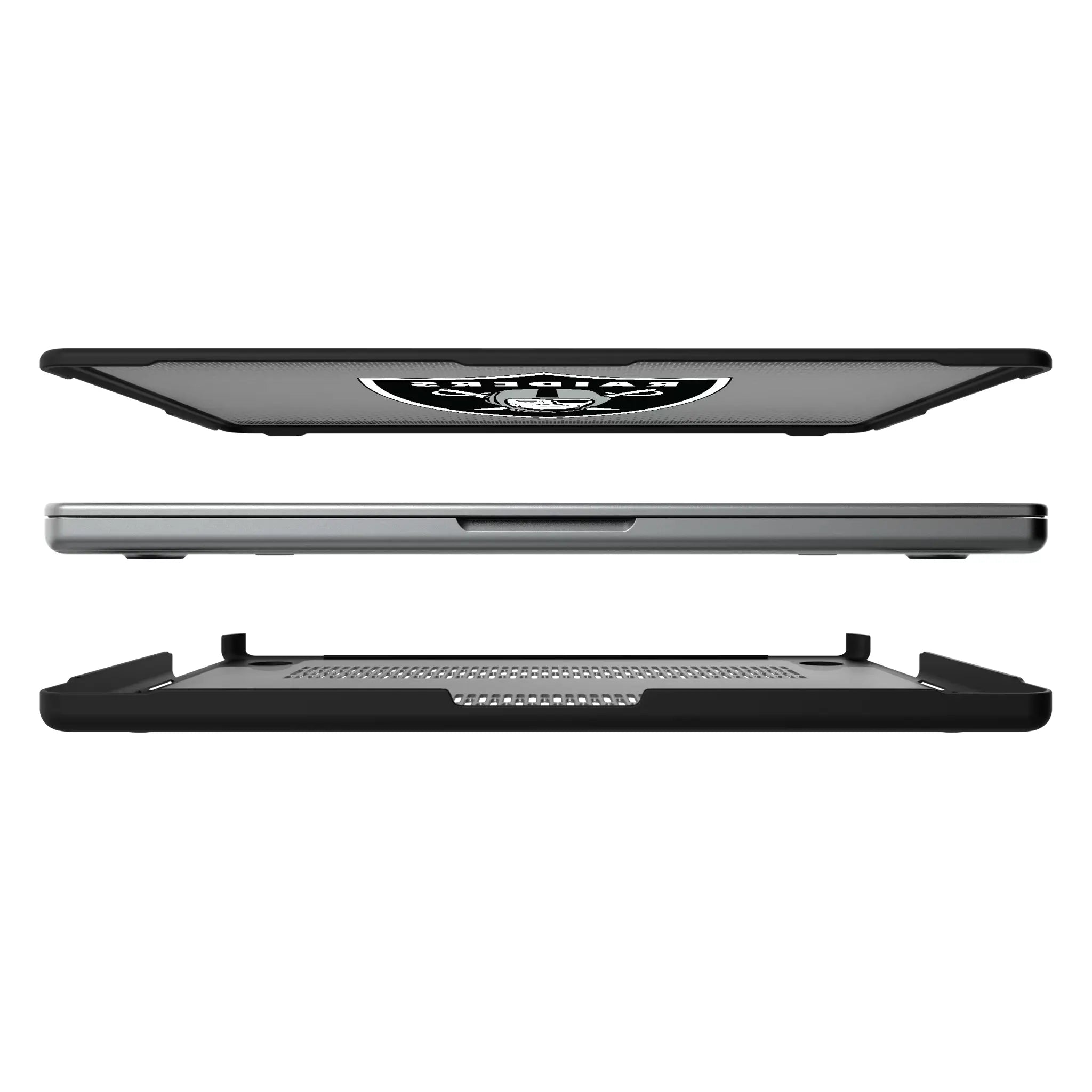 Las Vegas Raiders Linen MacBook Laptop Case for Apple MacBook