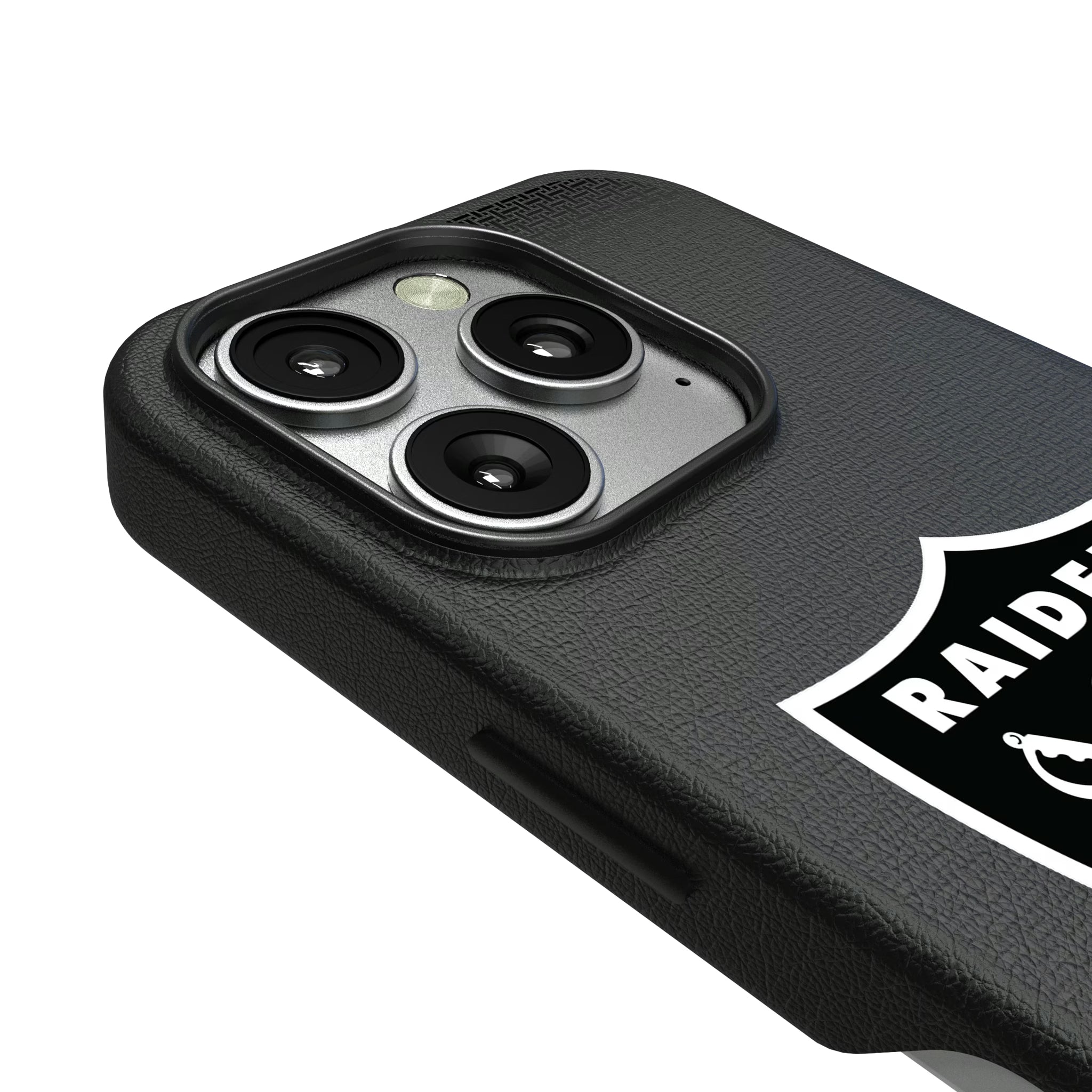 Las Vegas Raiders Linen iPhone MagSafe Compatible Phone Case for Apple iPhone - Detail