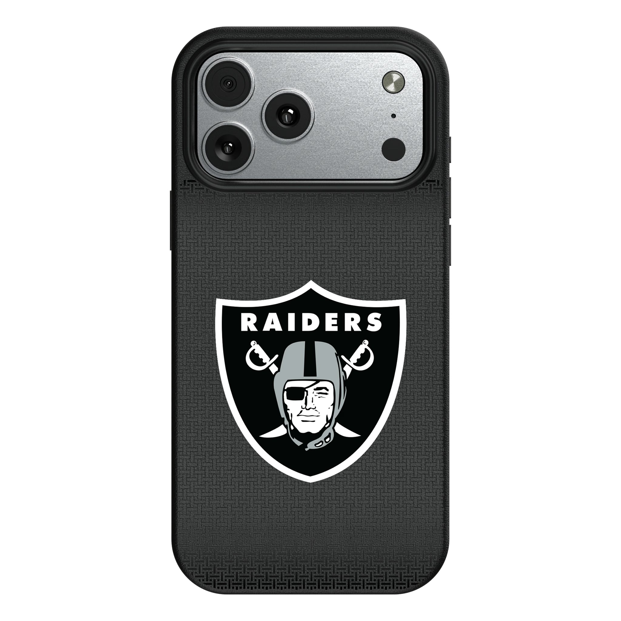 Las Vegas Raiders Linen iPhone MagSafe Compatible Phone Case for Apple iPhone#Device_iPhone 17 Pro Max