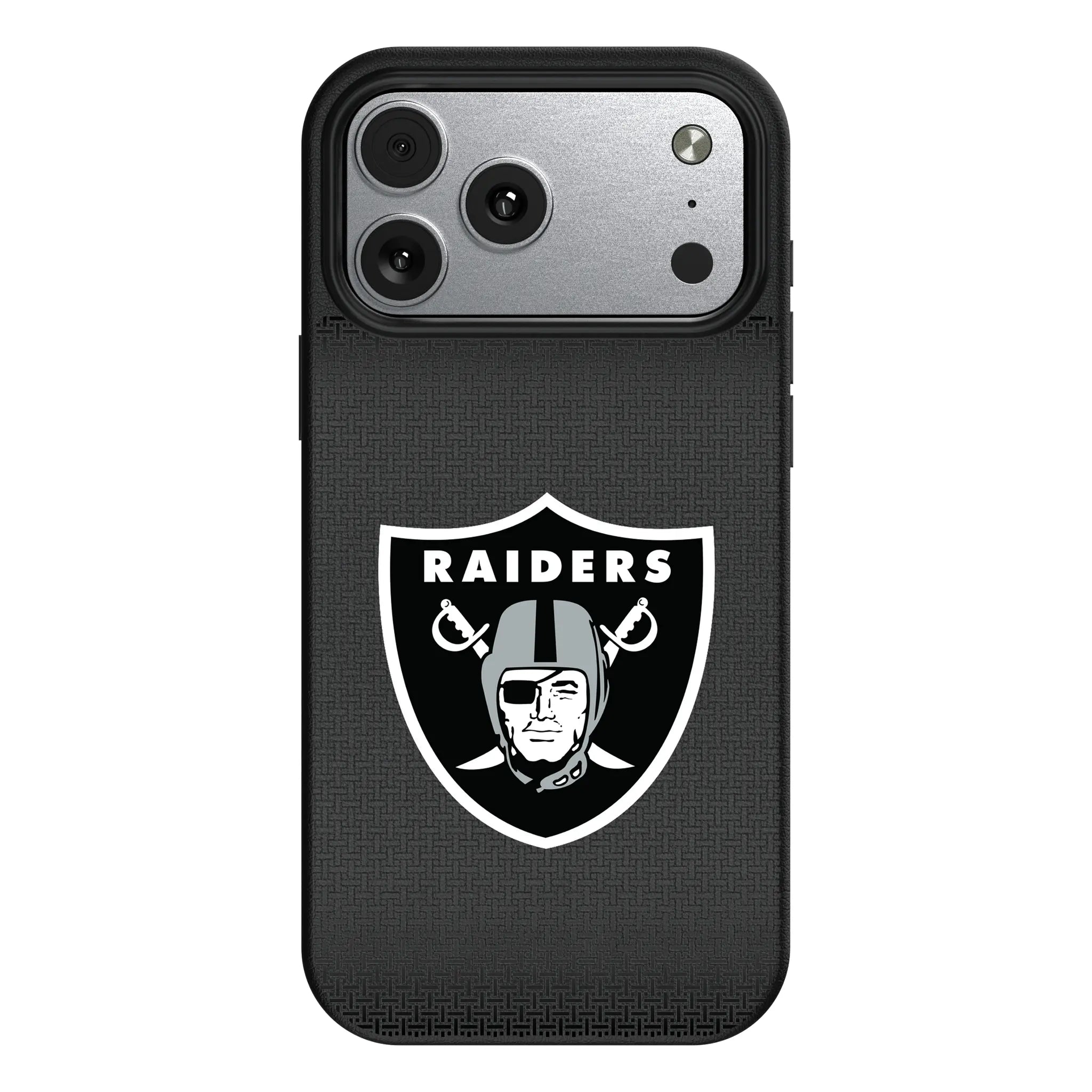 Las Vegas Raiders Linen iPhone MagSafe Compatible Phone Case for Apple iPhone#Device_iPhone 17 Pro Max