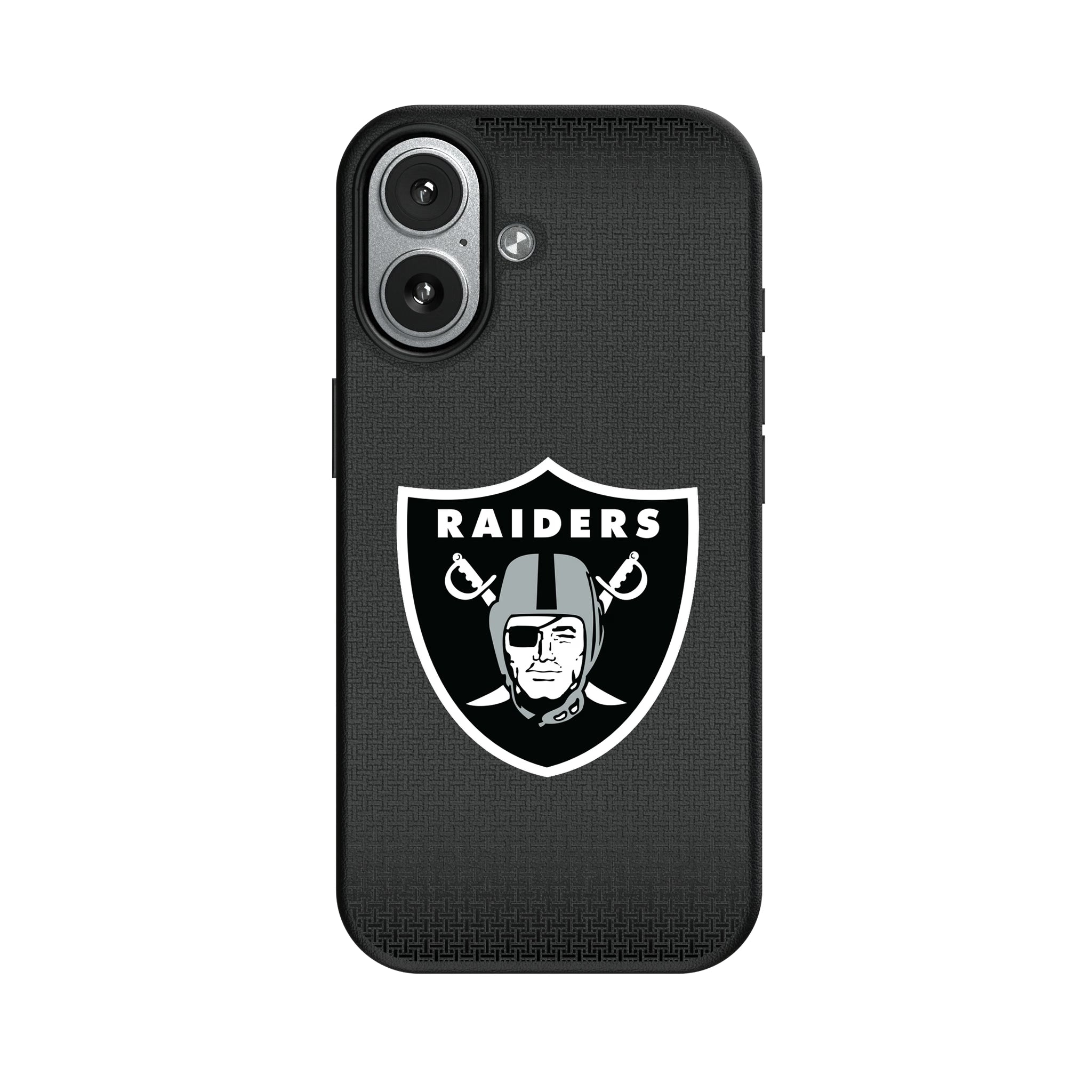 Las Vegas Raiders Linen iPhone MagSafe Compatible Phone Case for Apple iPhone#Device_iPhone 17
