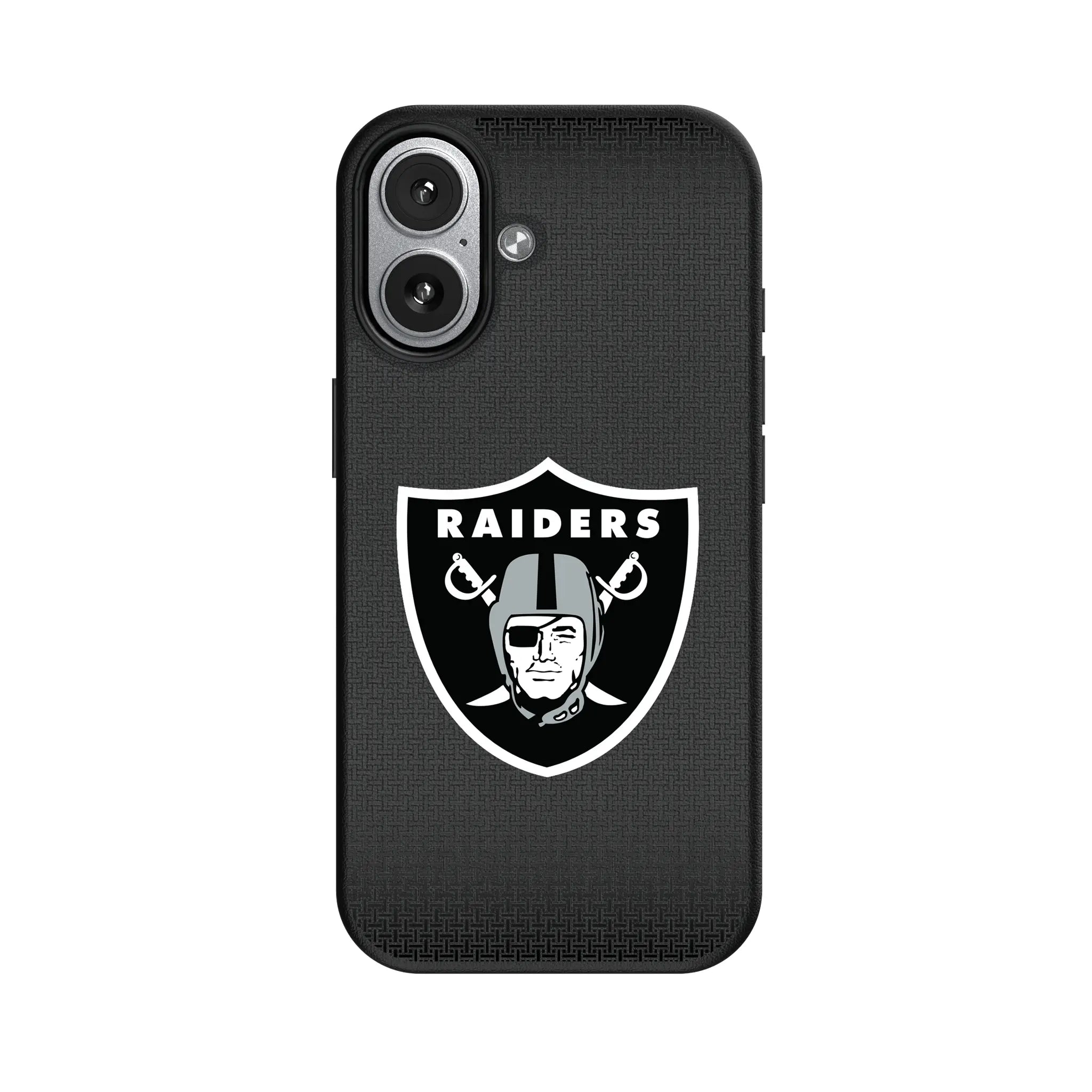 Las Vegas Raiders Linen iPhone MagSafe Compatible Phone Case for Apple iPhone#Device_iPhone 17