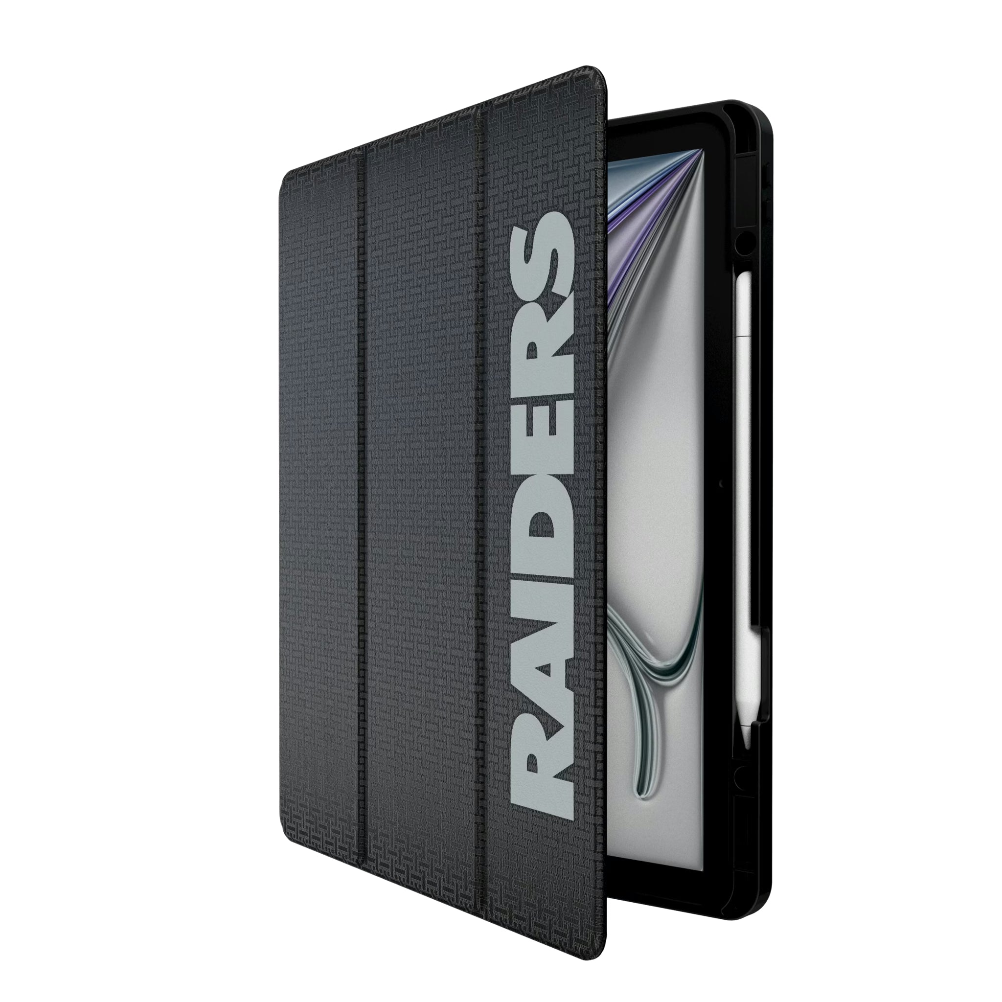 Las Vegas Raiders Linen iPad Tablet Case for Apple iPad