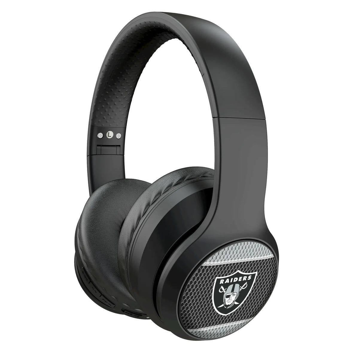Las Vegas Raiders Mesh Wireless Over-Ear Headphones With Case