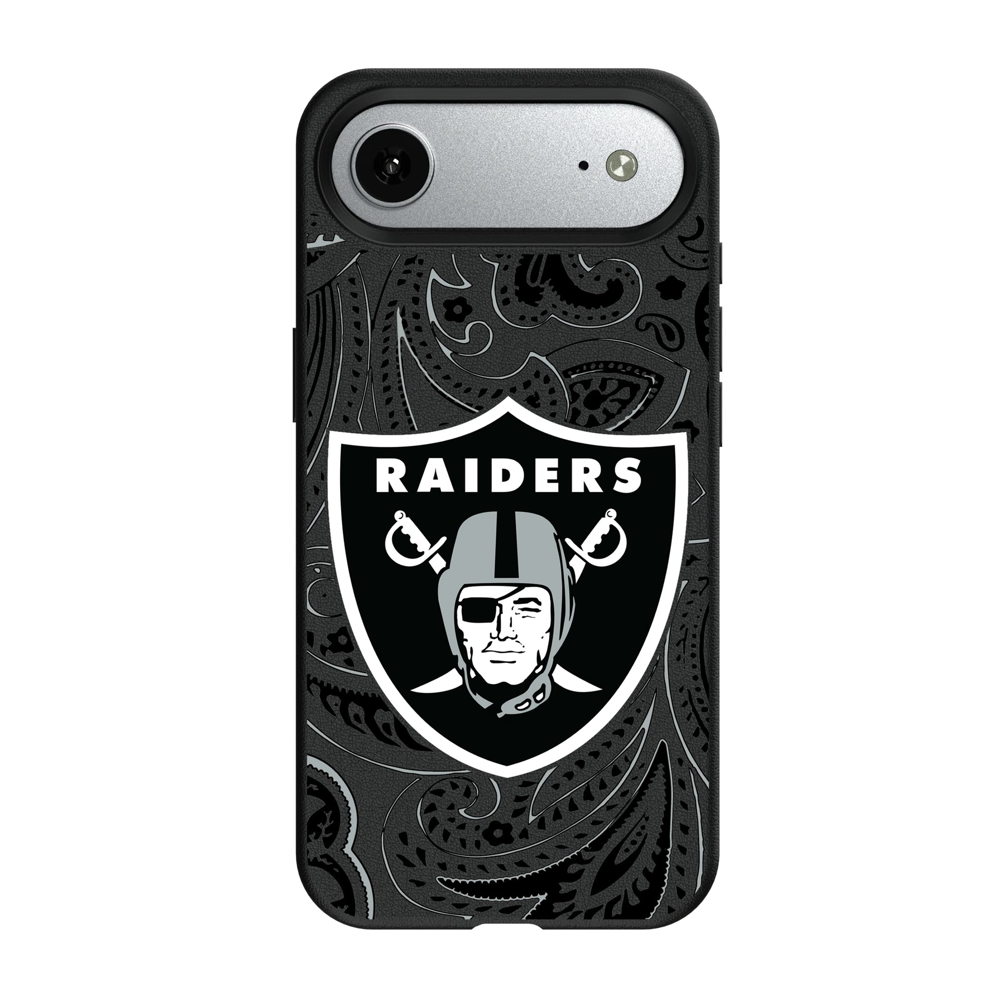 Las Vegas Raiders Paisley iPhone MagSafe Compatible Phone Case for Apple iPhone#Device_iPhone Air