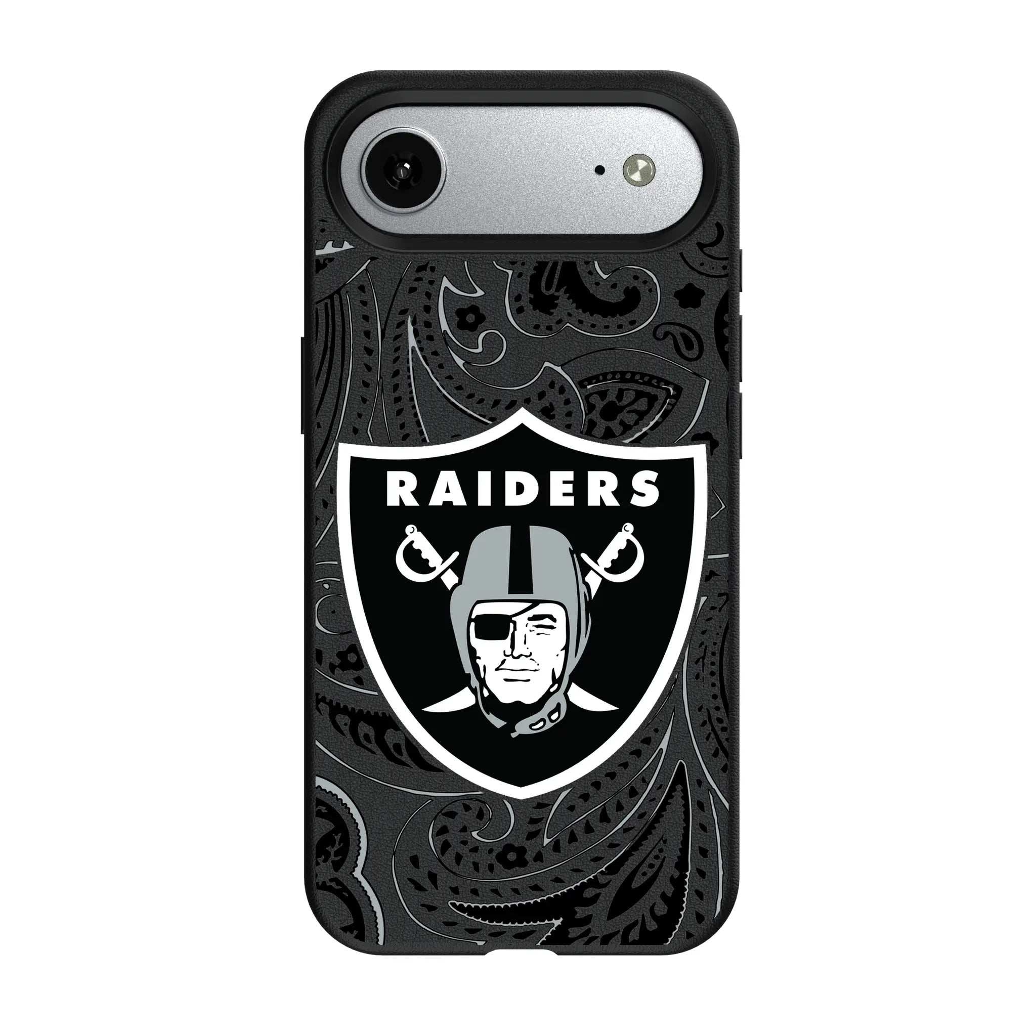 Las Vegas Raiders Paisley iPhone MagSafe Compatible Phone Case for Apple iPhone#Device_iPhone Air