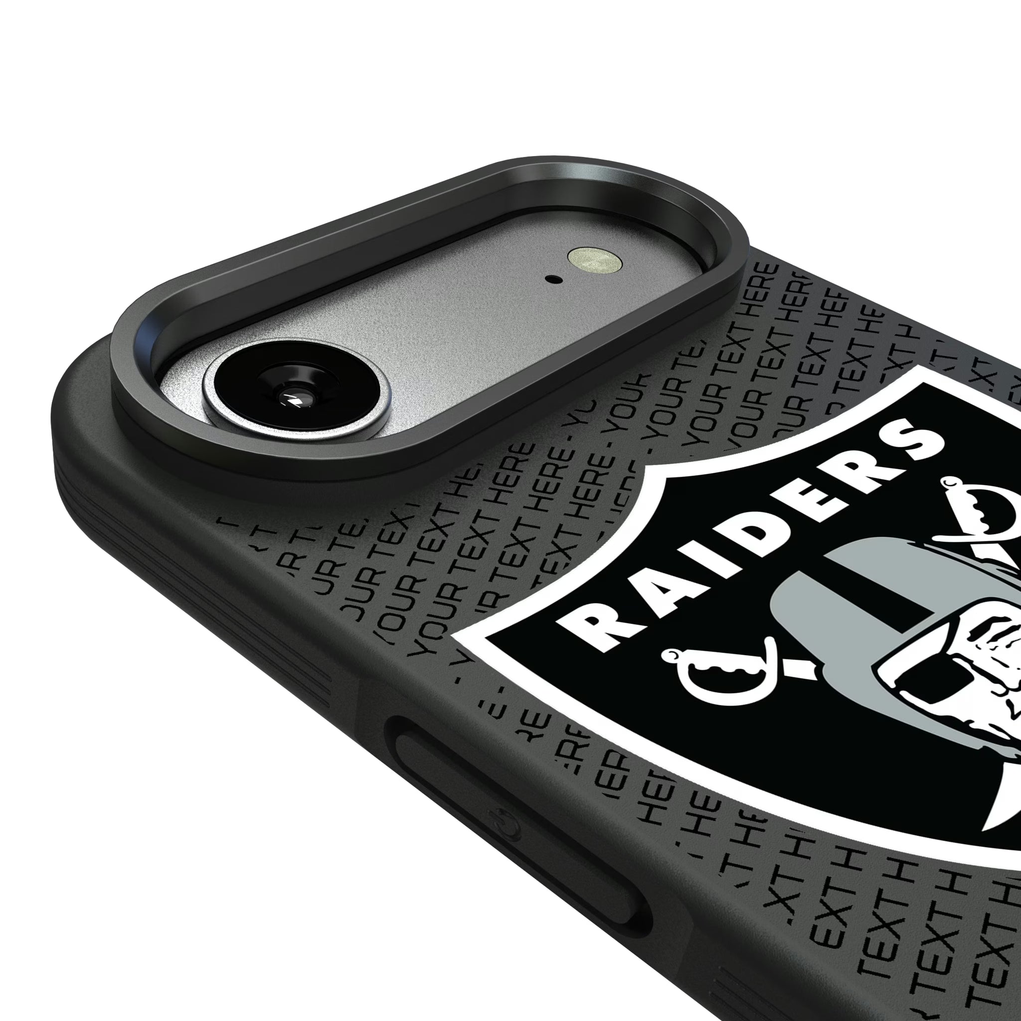 Las Vegas Raiders Personalized EndZone Plus iPhone Bump Phone Case for Apple iPhone - Detail#Device_iPhone Air
