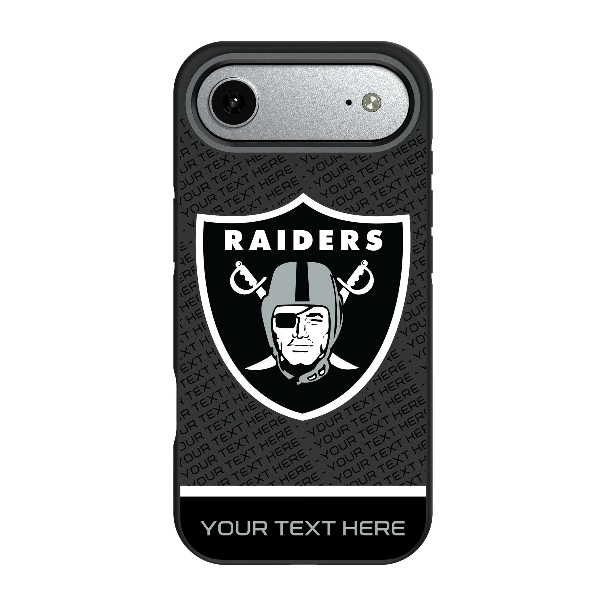 Las Vegas Raiders Personalized EndZone Plus iPhone Bump Phone Case for Apple iPhone#Device_iPhone Air