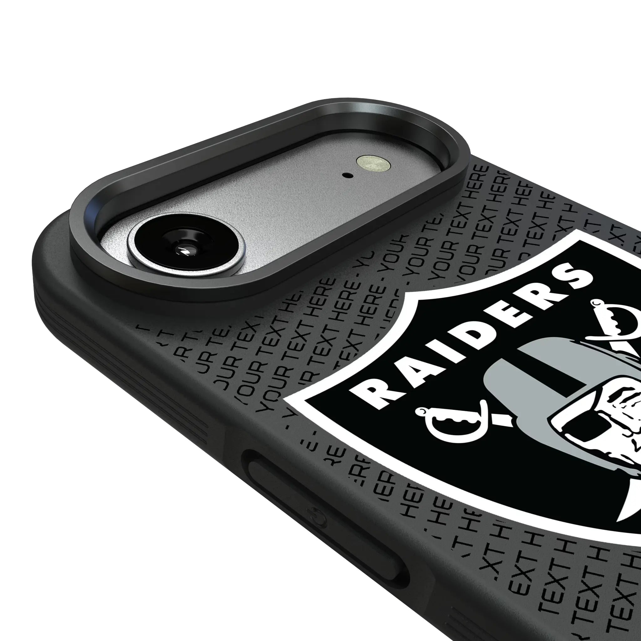 Las Vegas Raiders Personalized EndZone Plus iPhone Bump Phone Case for Apple iPhone - Detail#Device_iPhone Air