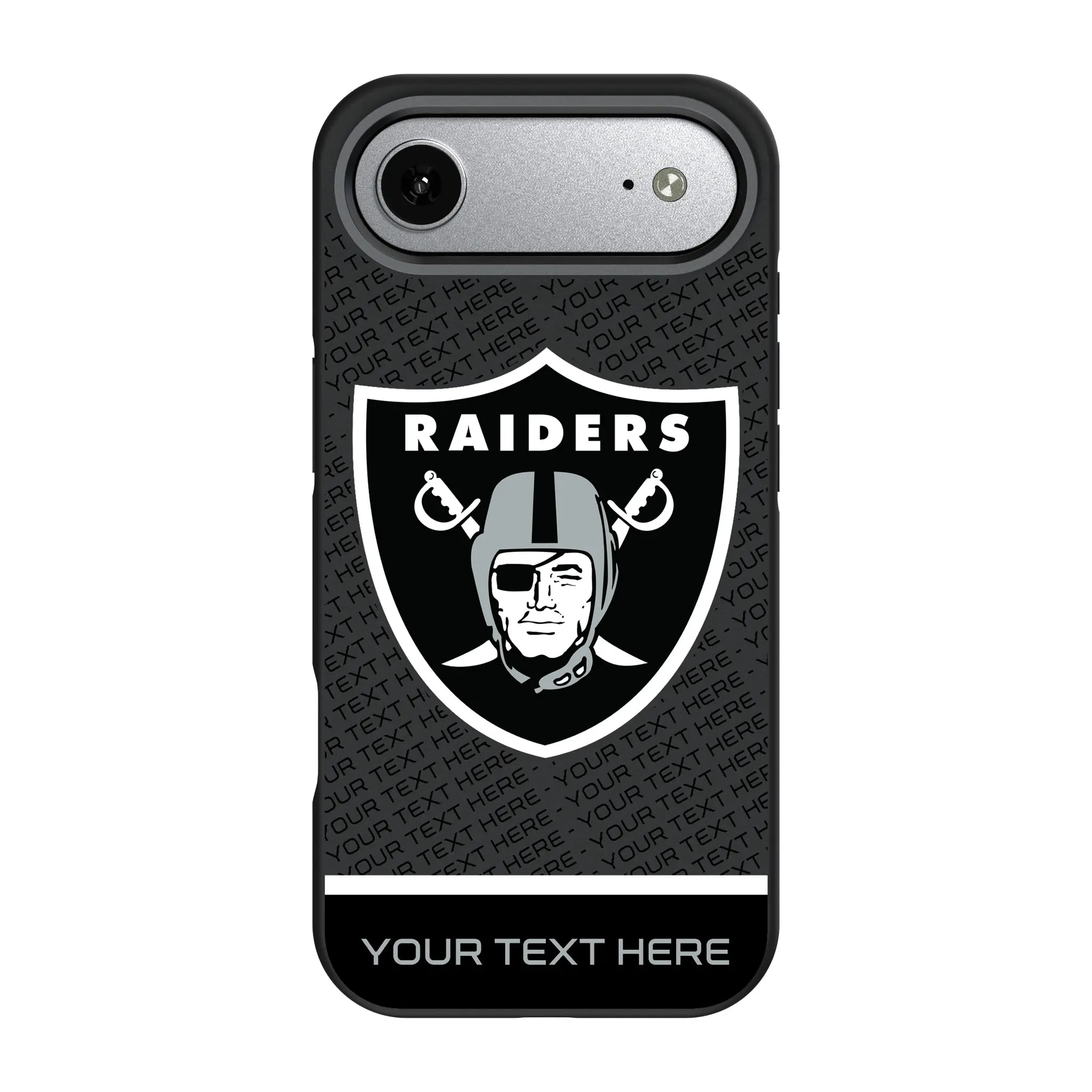 Las Vegas Raiders Personalized EndZone Plus iPhone Bump Phone Case for Apple iPhone#Device_iPhone Air