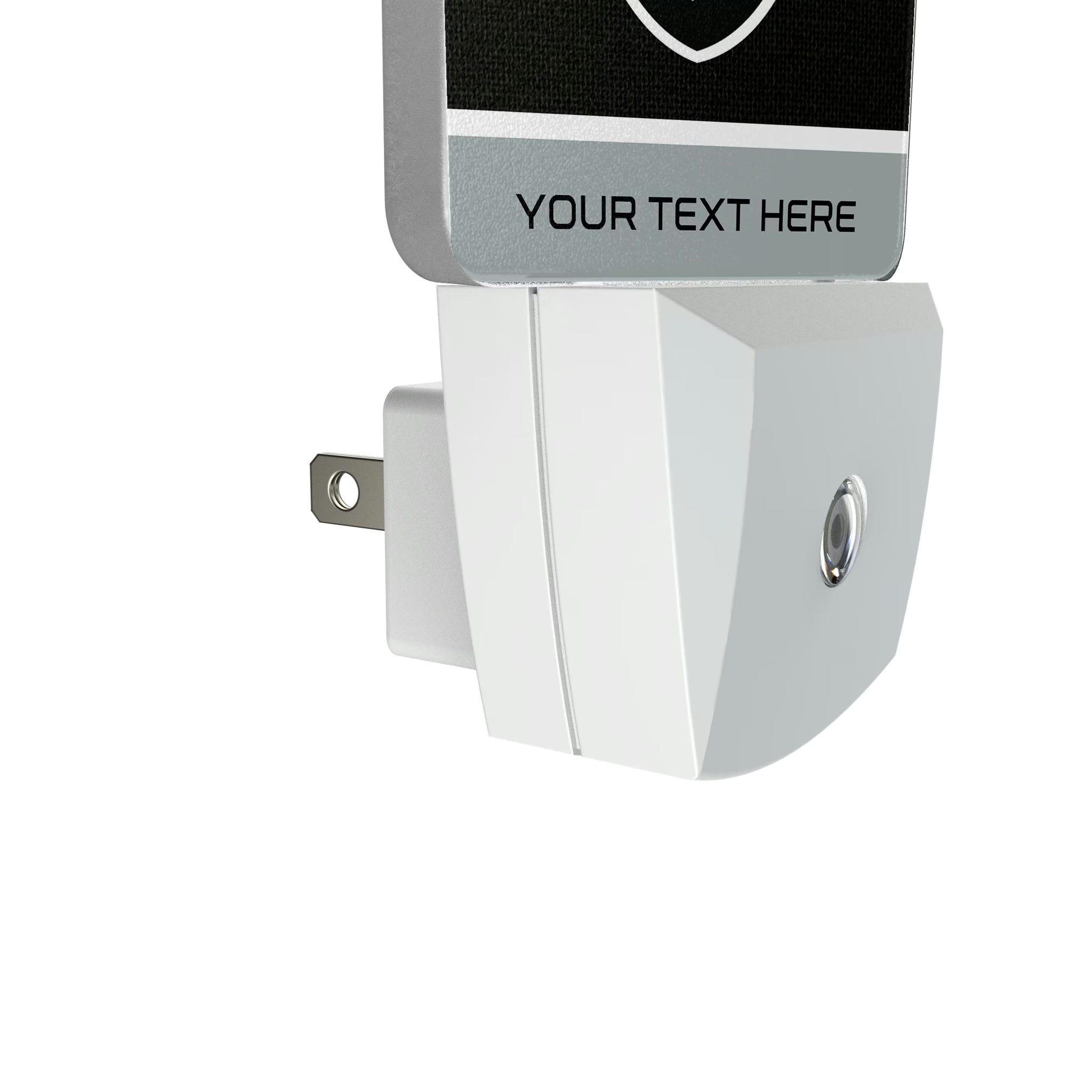 Las Vegas Raiders Personalized Endzone Solid Night Light 2-Pack - Detail