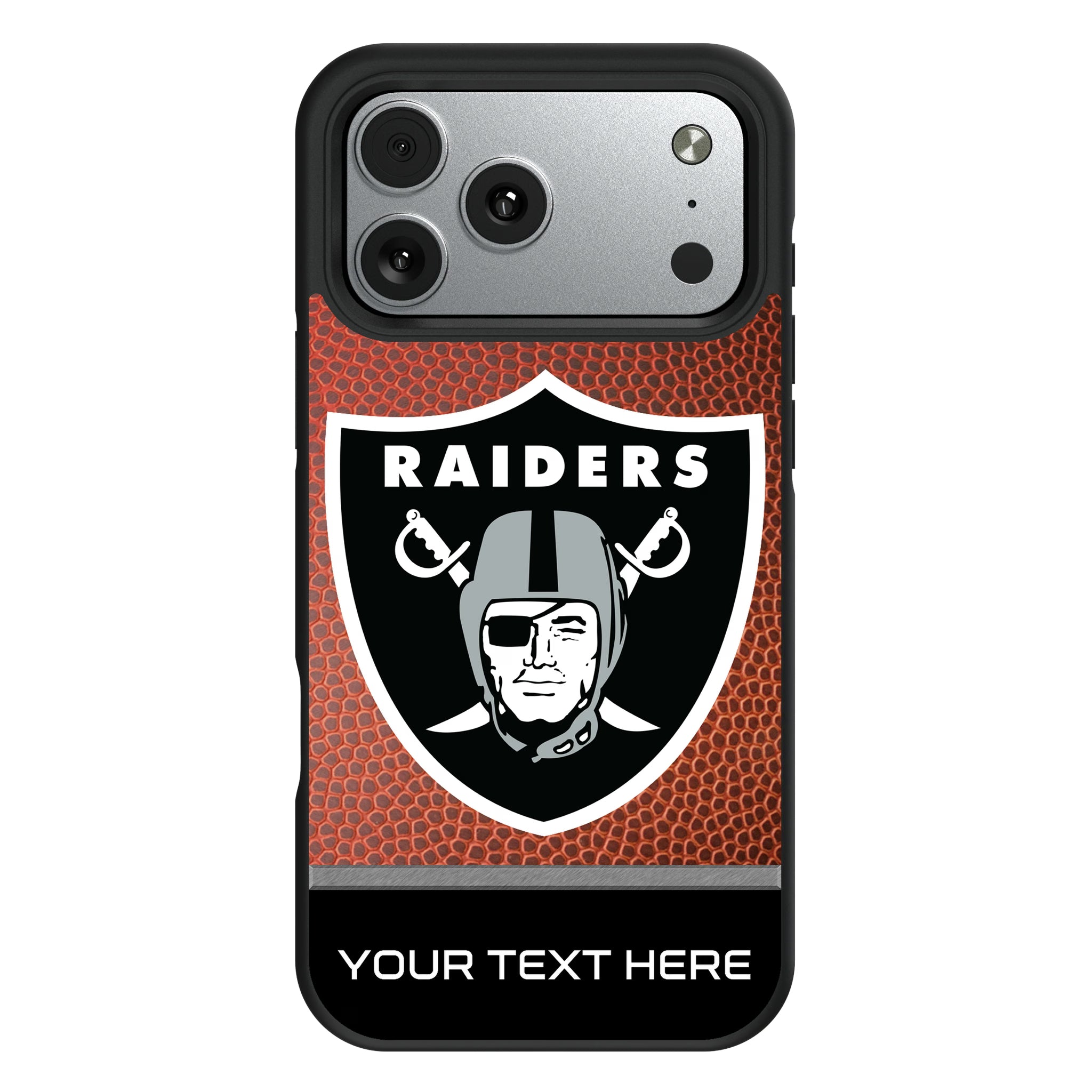 Las Vegas Raiders Personalized Football iPhone Bump Phone Case for Apple iPhone#Device_iPhone 17 Pro Max