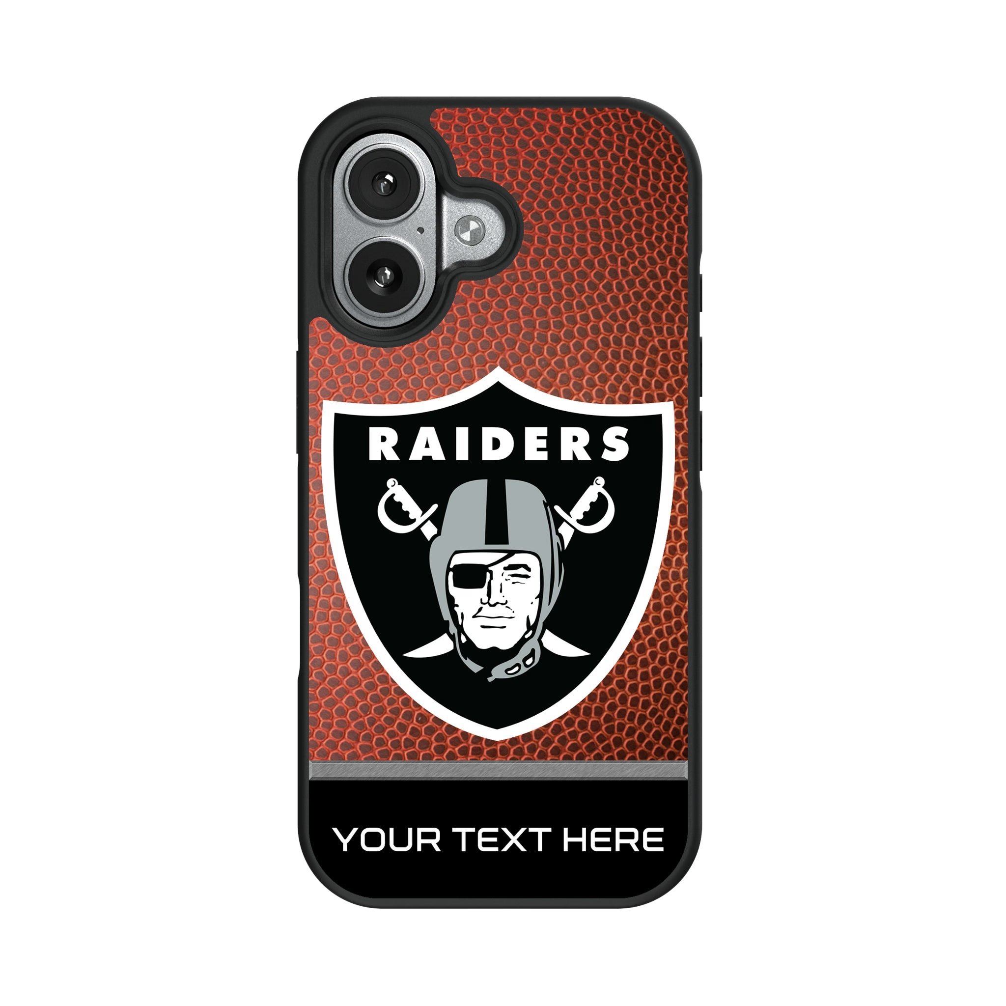 Las Vegas Raiders Personalized Football iPhone Bump Phone Case for Apple iPhone#Device_iPhone 17