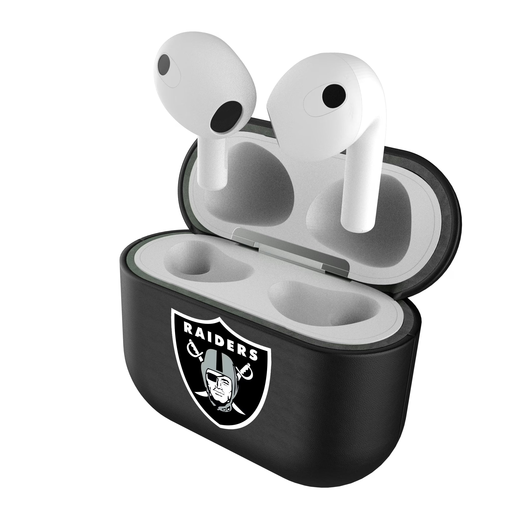 Las Vegas Raiders Personalized Insignia AirPods AirPod Case Cover#Device_AirPods 3rd Gen