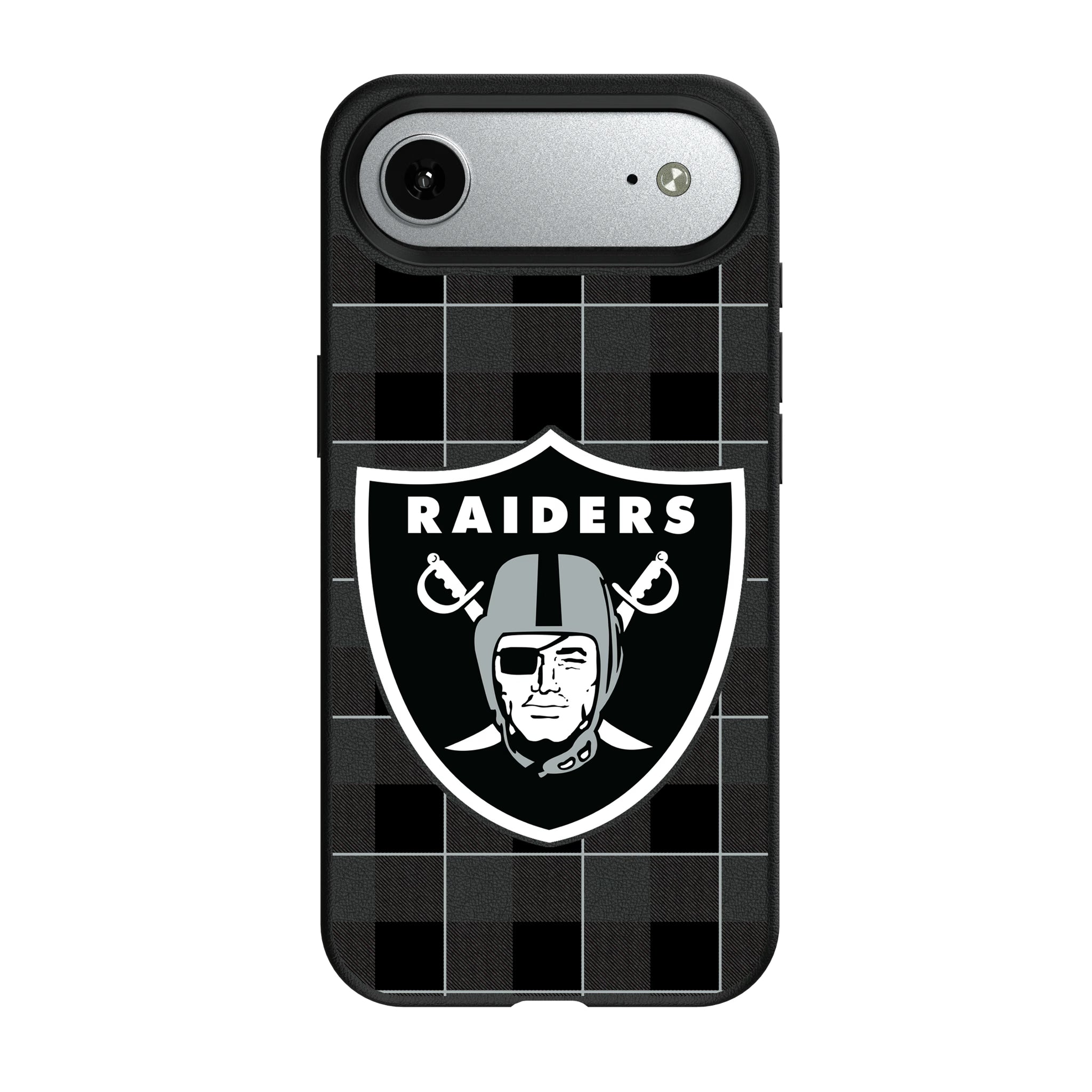 Las Vegas Raiders Plaid iPhone MagSafe Compatible Phone Case for Apple iPhone#Device_iPhone Air