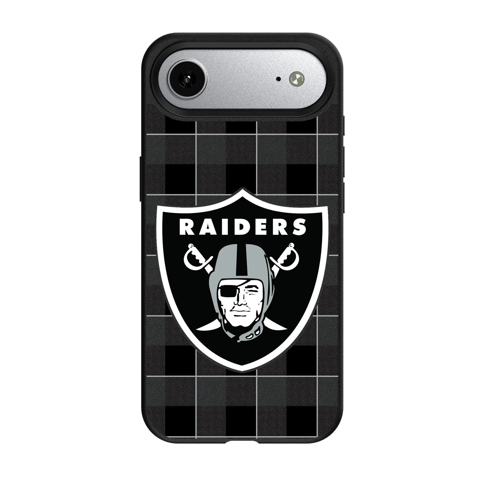 Las Vegas Raiders Plaid iPhone MagSafe Compatible Phone Case for Apple iPhone#Device_iPhone Air