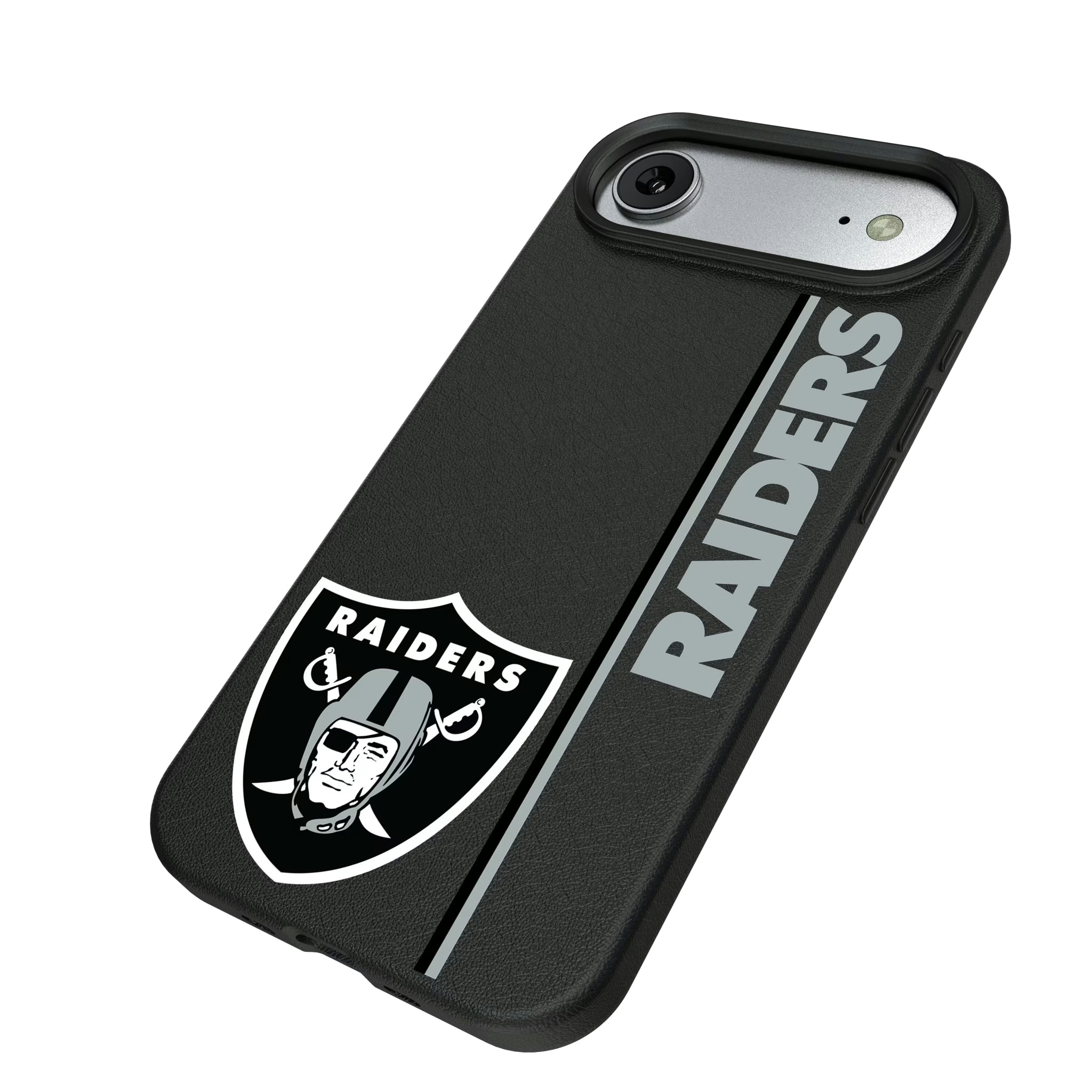 Las Vegas Raiders Sidebar iPhone MagSafe Compatible Phone Case for Apple iPhone - Isometric View#Device_iPhone Air