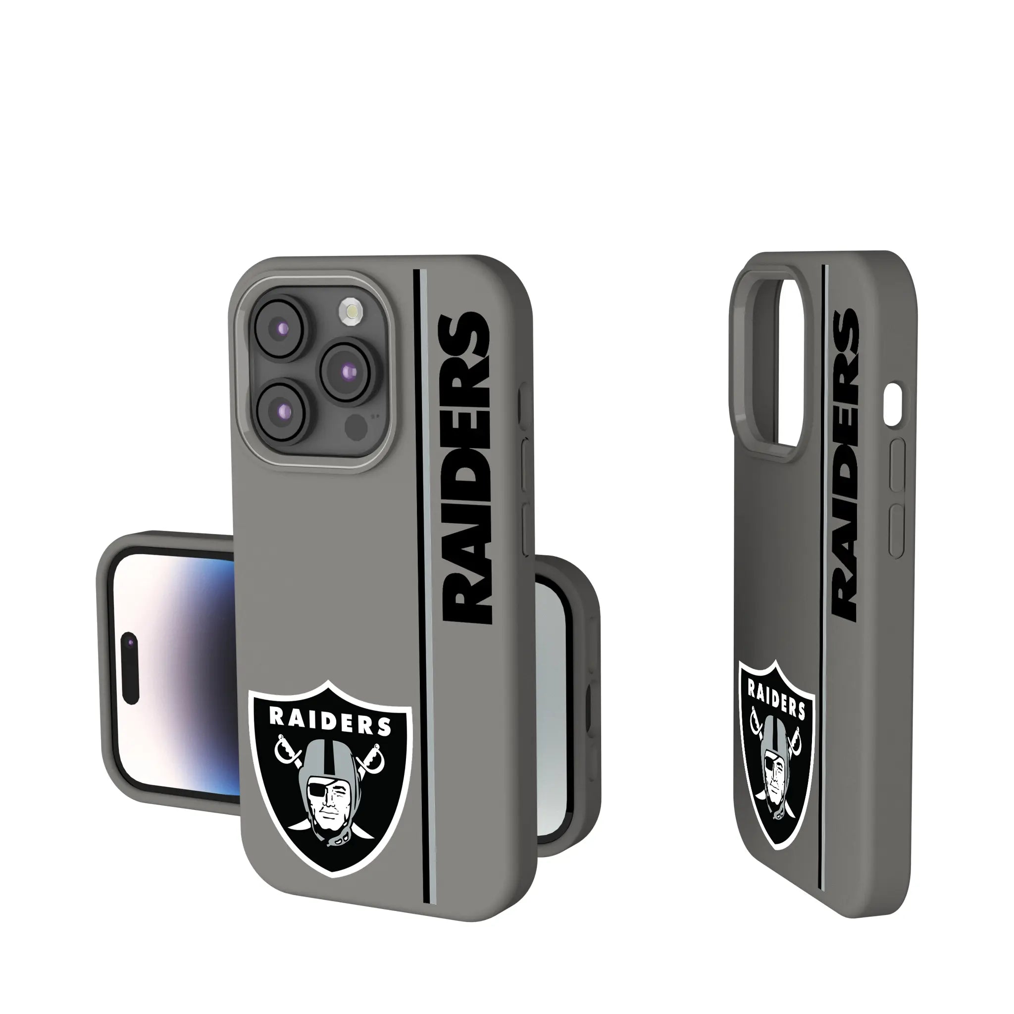 Las Vegas Raiders Sidebar iPhone Soft Touch Phone Case for Apple iPhone