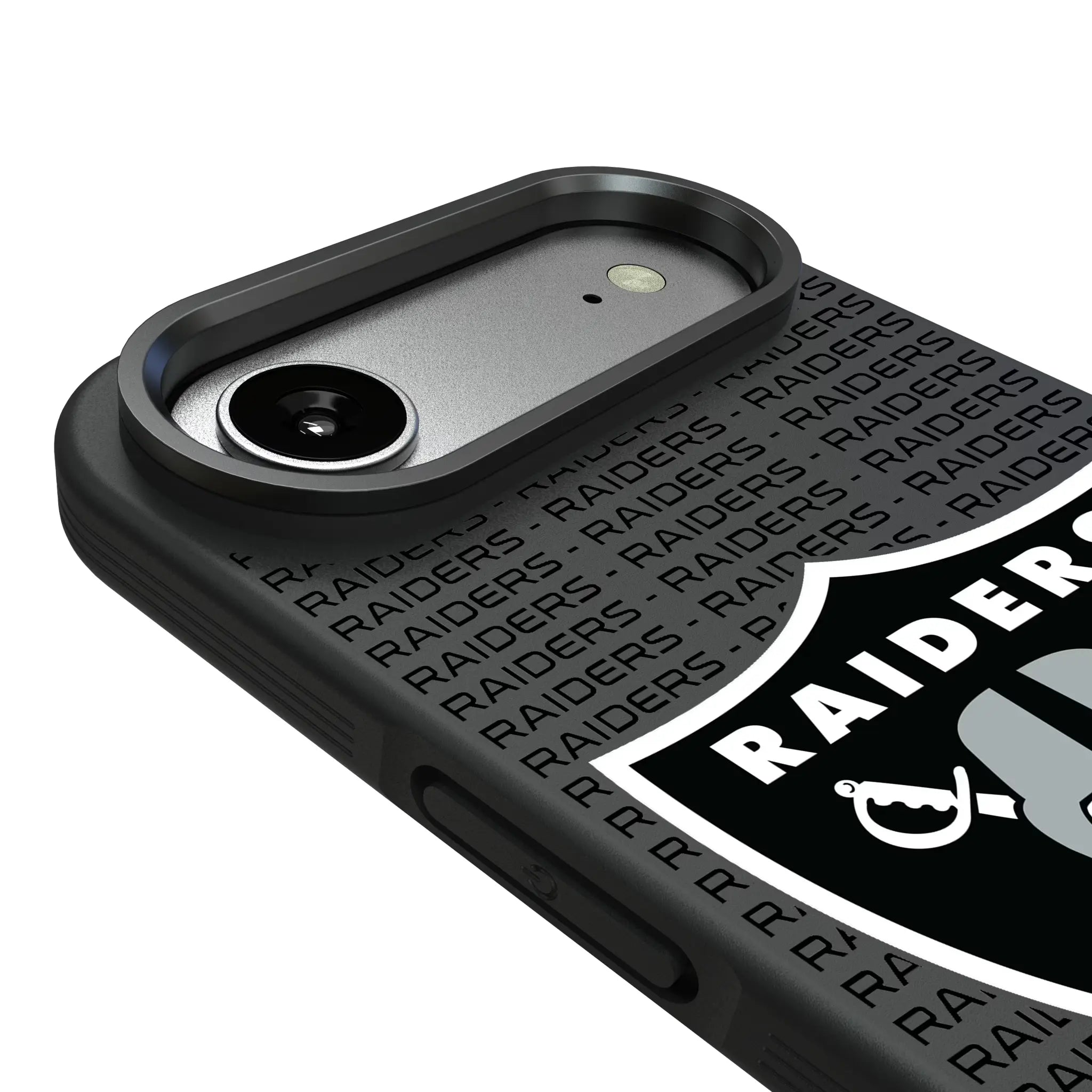 Las Vegas Raiders Text Backdrop iPhone Bump Phone Case for Apple iPhone - Detail#Device_iPhone Air