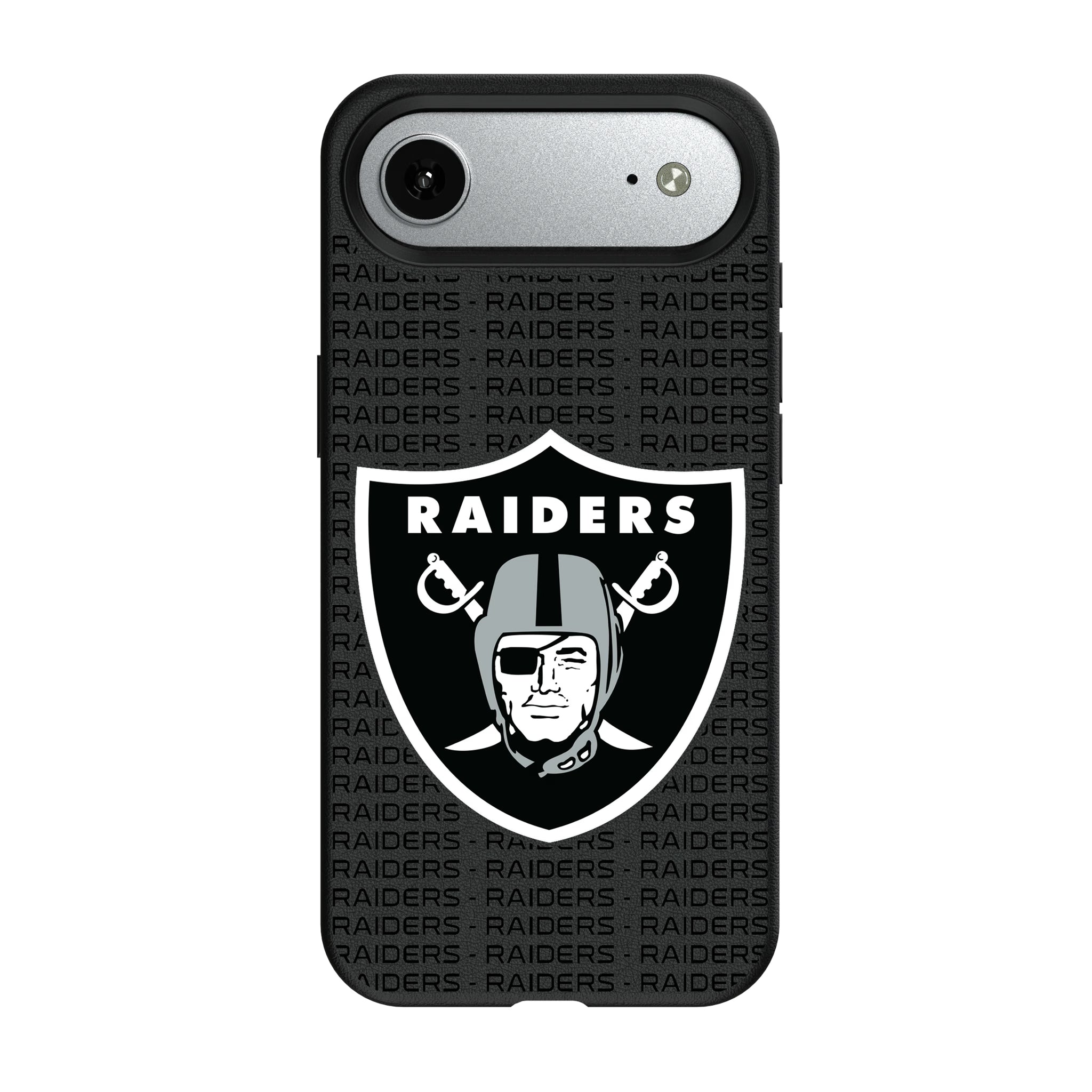 Las Vegas Raiders Text Backdrop iPhone MagSafe Compatible Phone Case for Apple iPhone#Device_iPhone Air