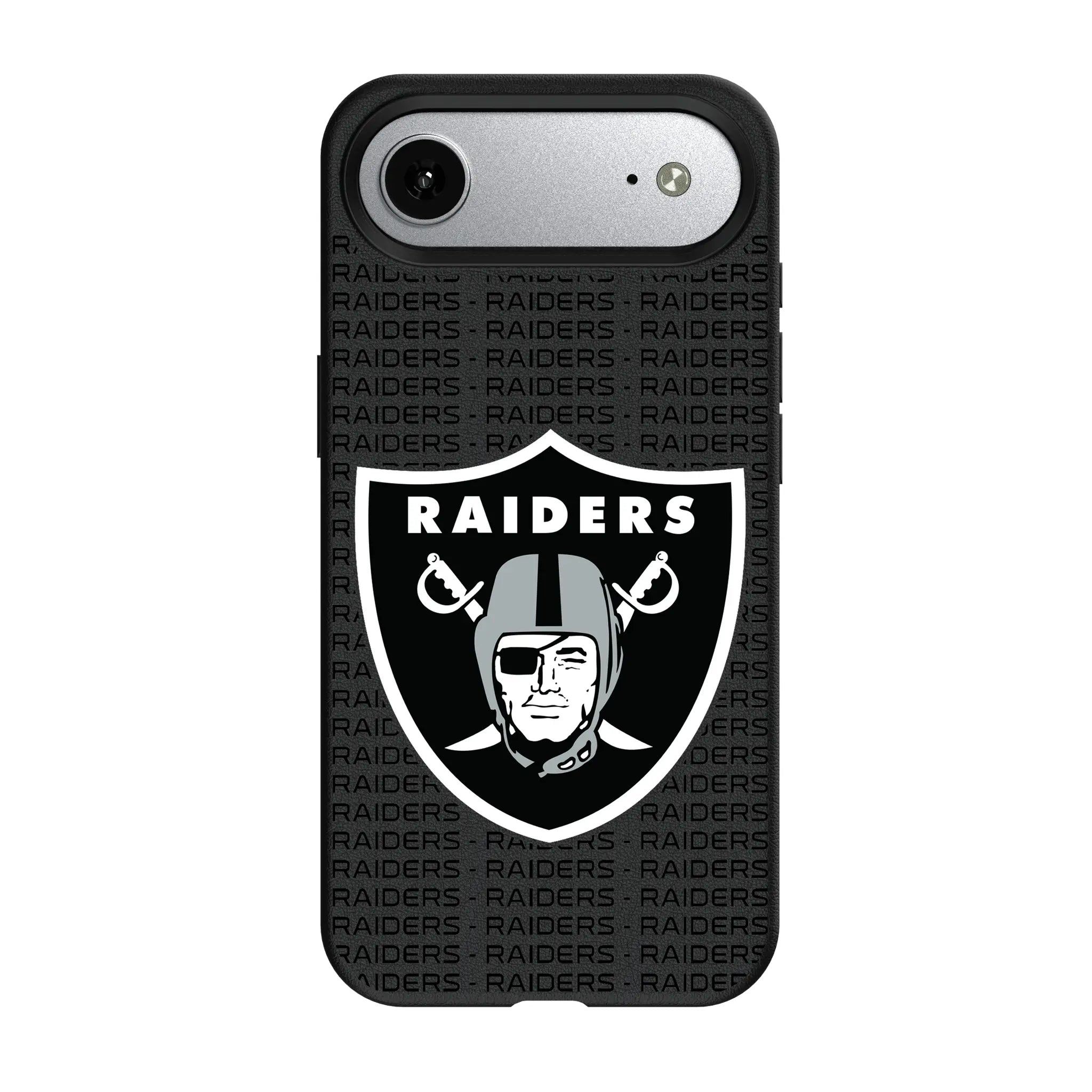 Las Vegas Raiders Text Backdrop iPhone MagSafe Compatible Phone Case for Apple iPhone#Device_iPhone Air