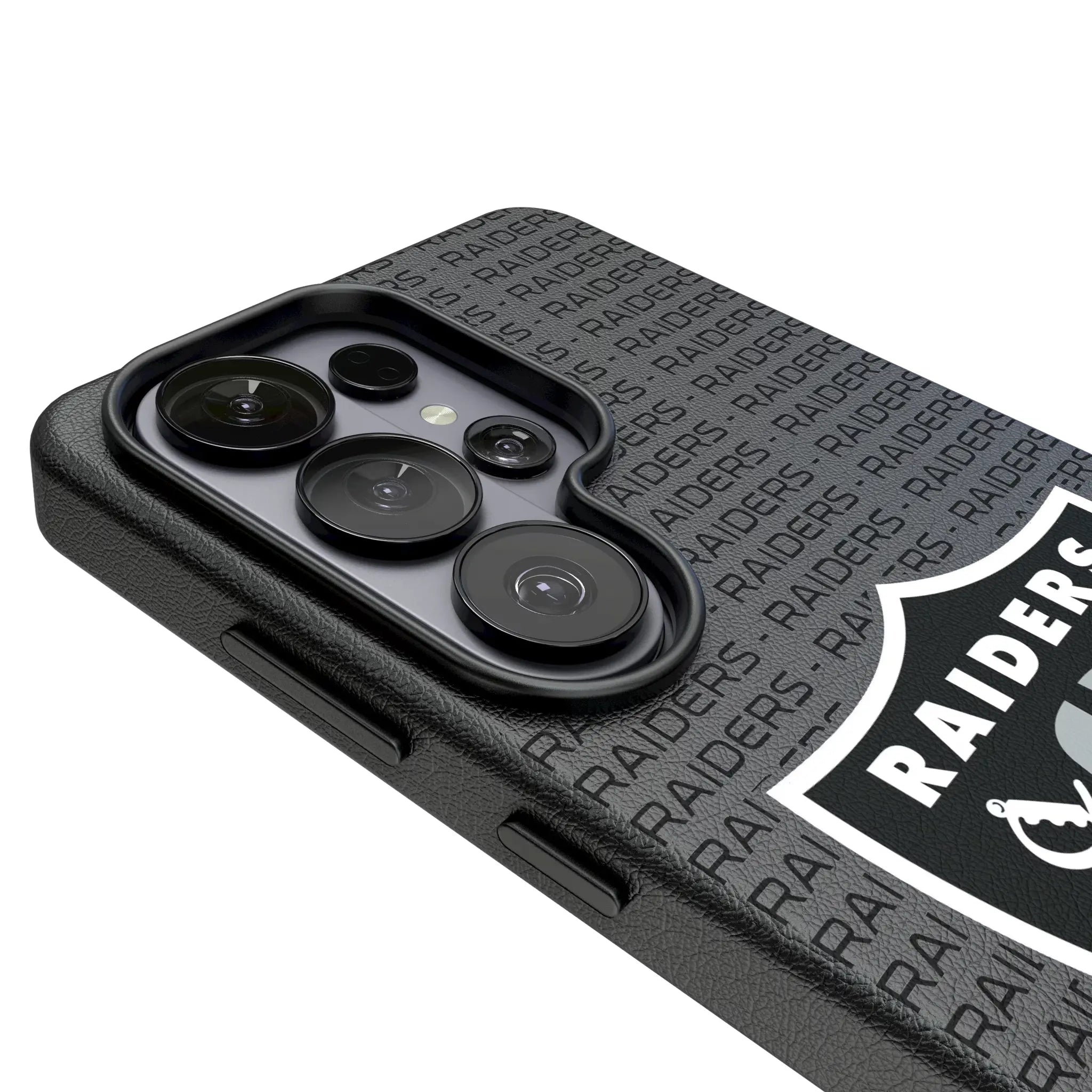 Las Vegas Raiders Text Backdrop Galaxy MagSafe Compatible Phone Case for Samsung Galaxy - Detail#Device_Galaxy S26 Ultra