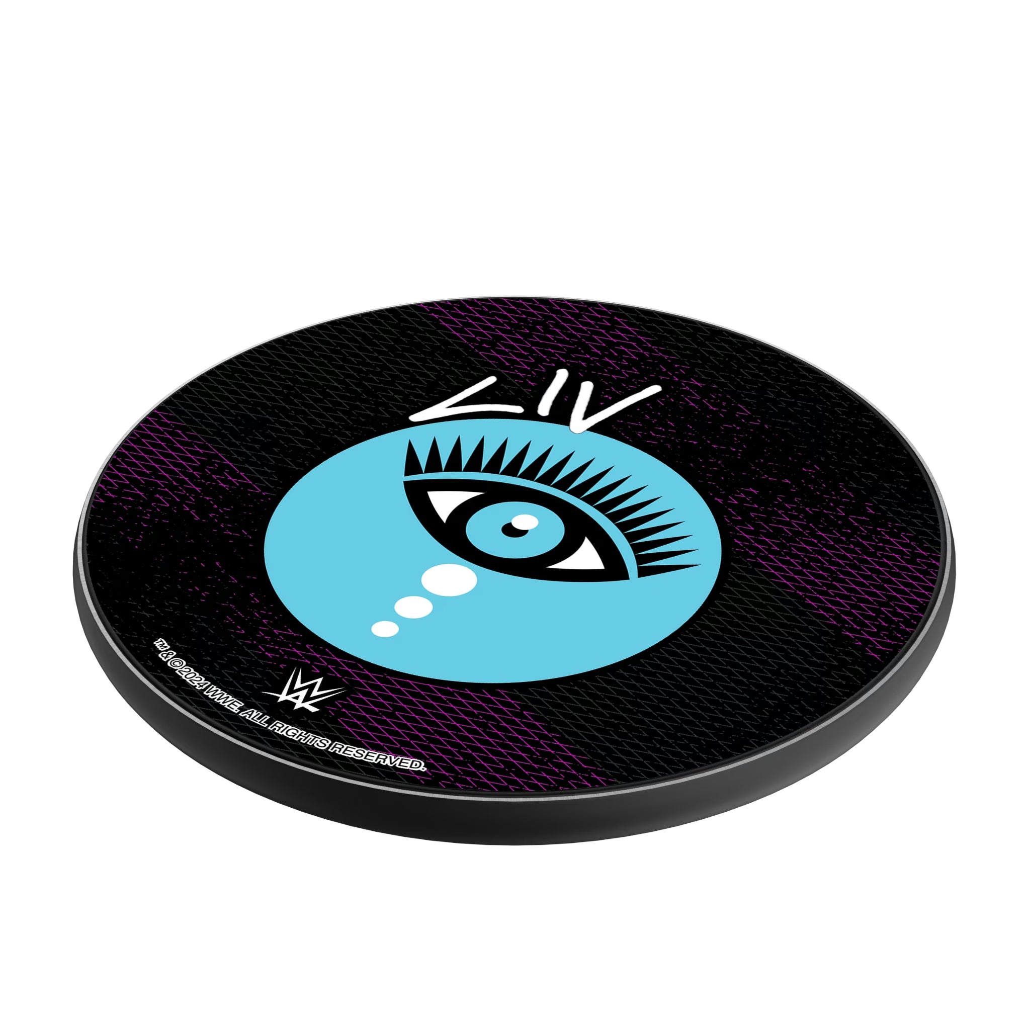Liv Morgan Steel 15-Watt Wireless Charger - Isometric View