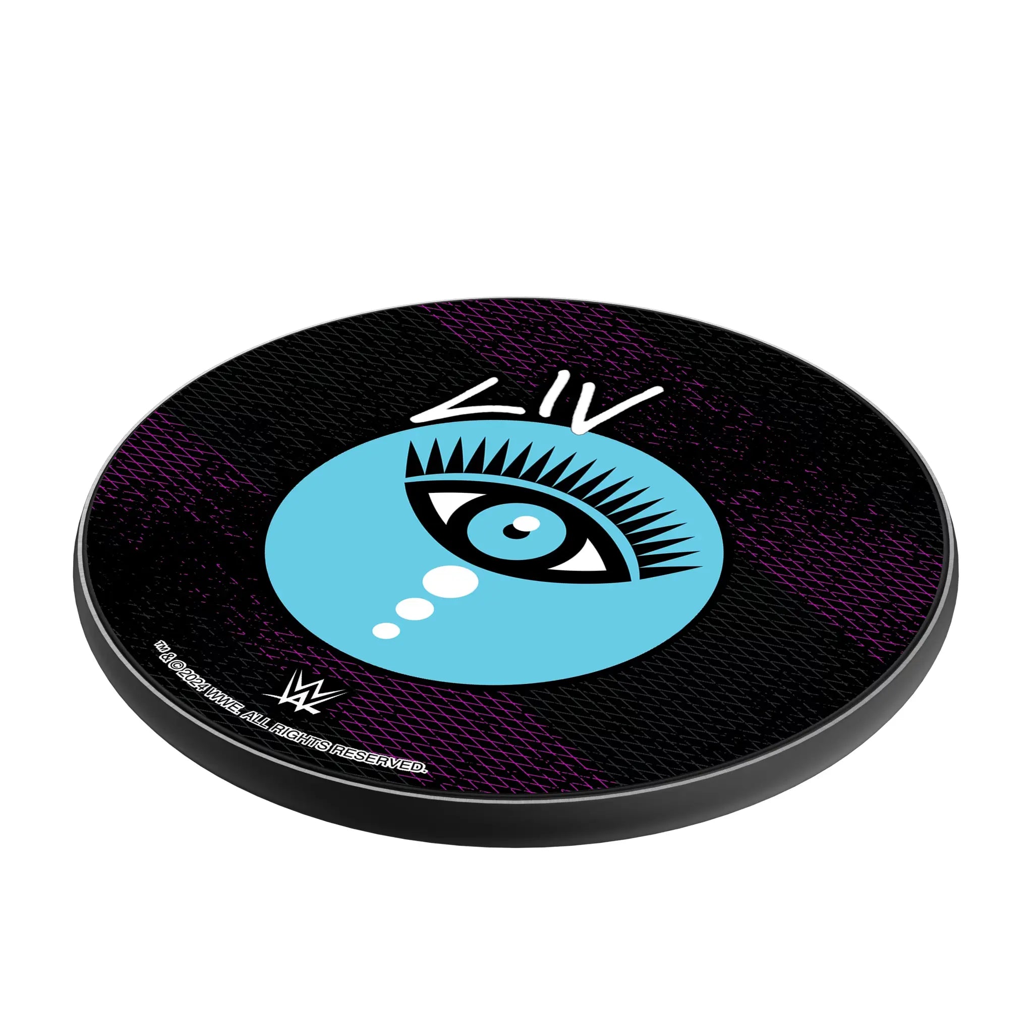 Liv Morgan Steel 15-Watt Wireless Charger - Isometric View