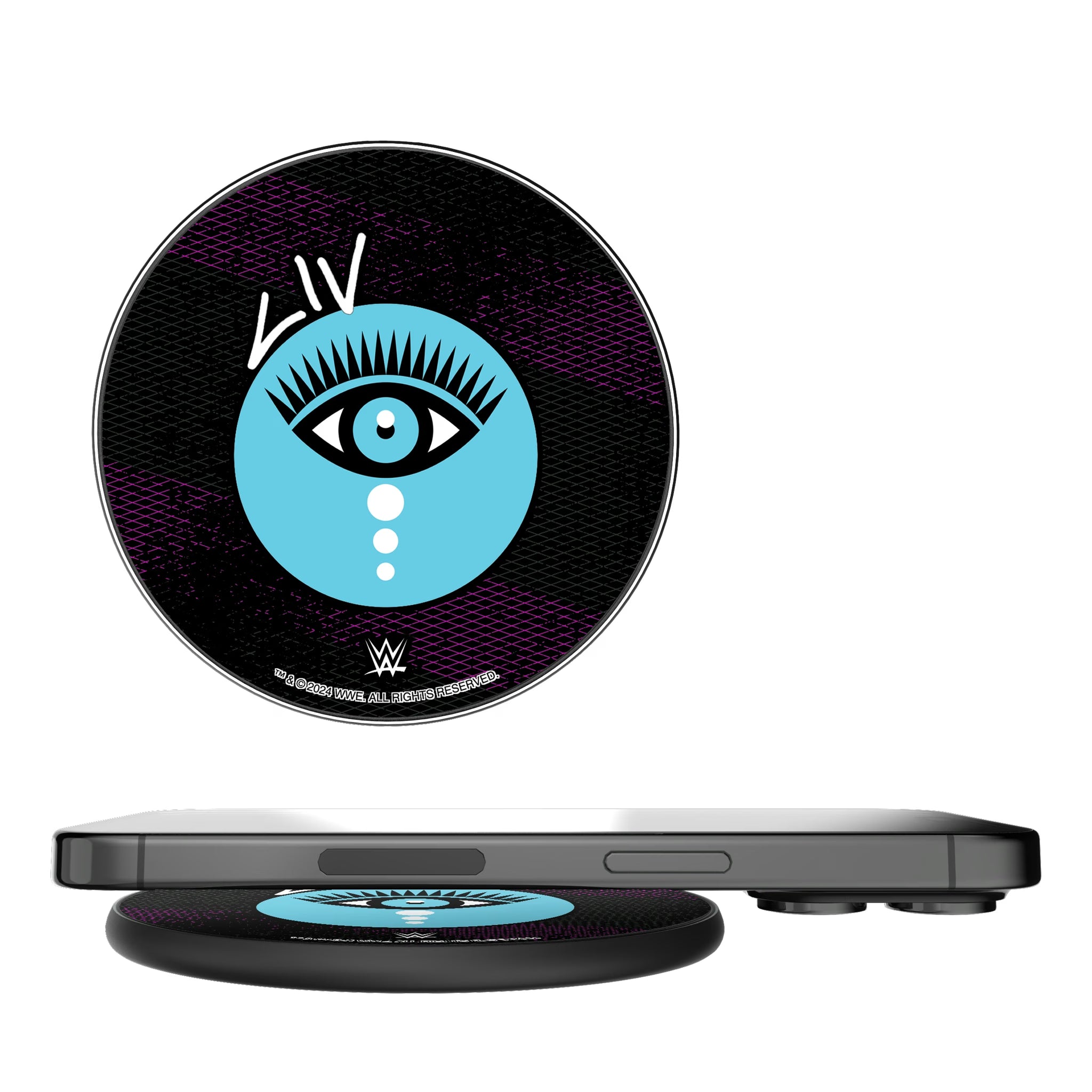 Liv Morgan Steel 15-Watt Wireless Charger