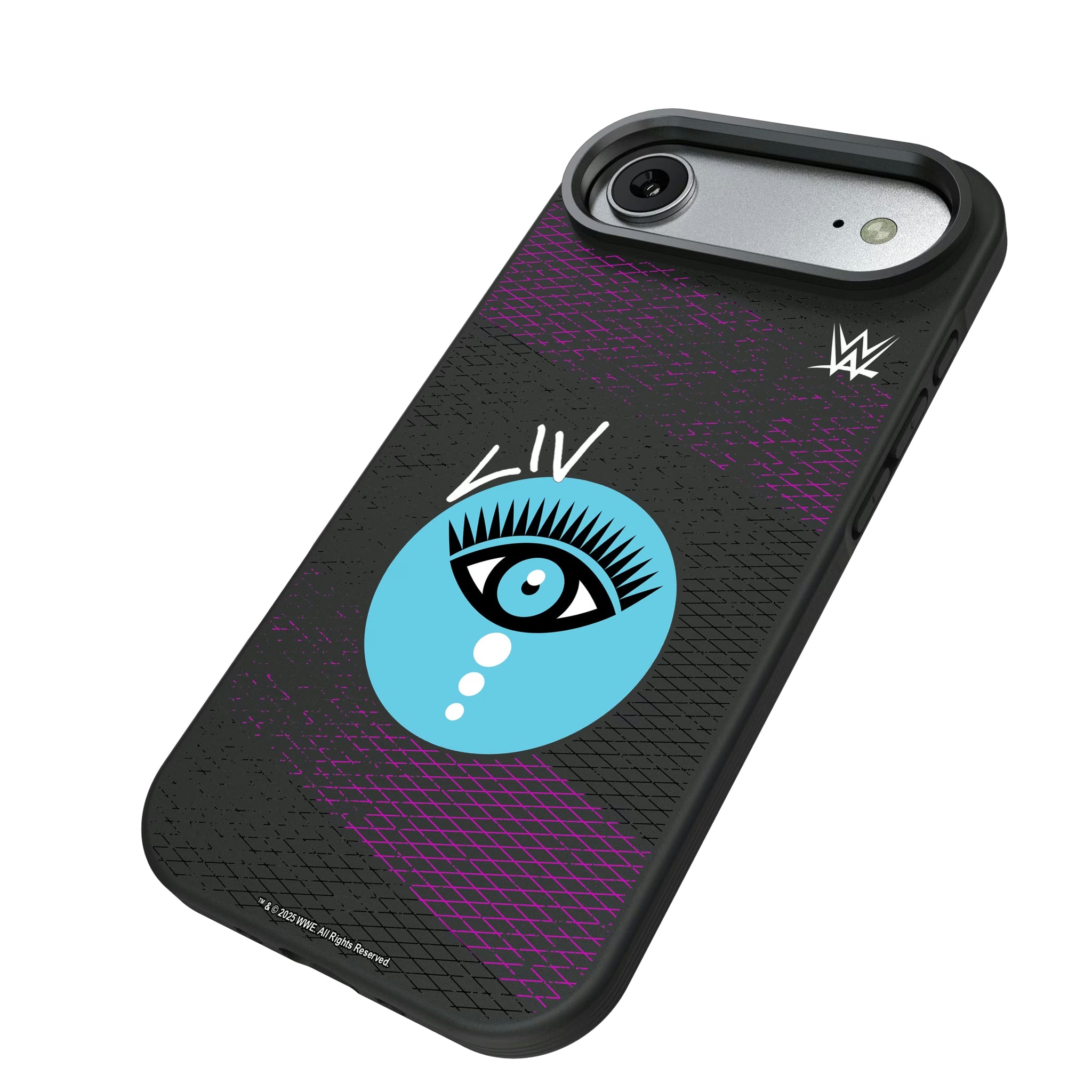 Liv Morgan Steel iPhone Bump Phone Case for Apple iPhone - Isometric View#Device_iPhone Air