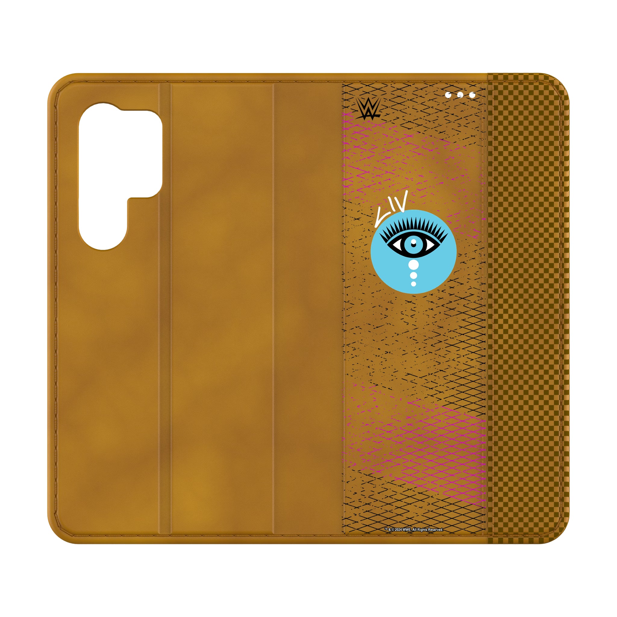 Liv Morgan Steel Galaxy Folio Phone Case for Samsung Galaxy