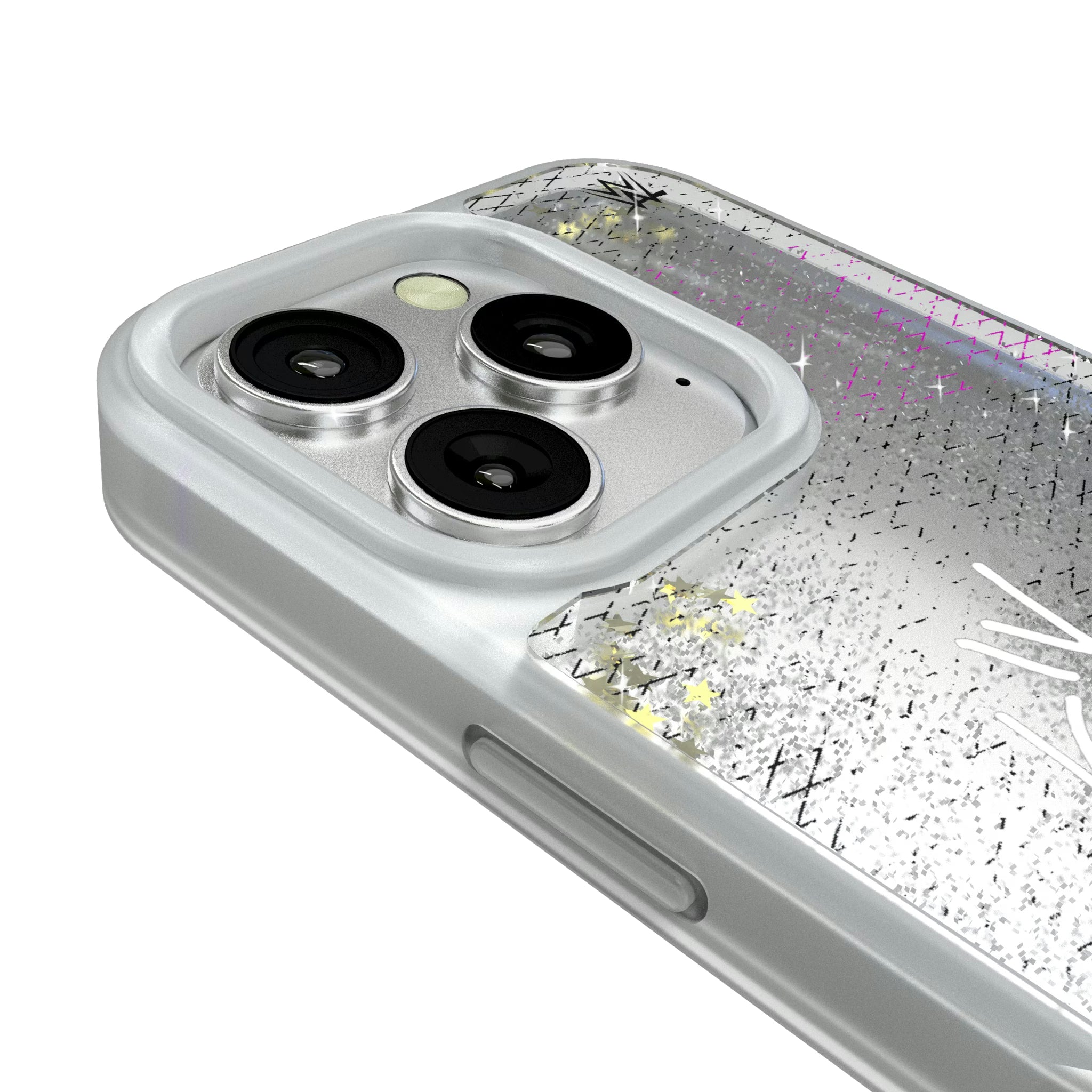 Liv Morgan Steel iPhone Glitter Phone Case for Apple iPhone - Detail#Device_iPhone 16 Pro