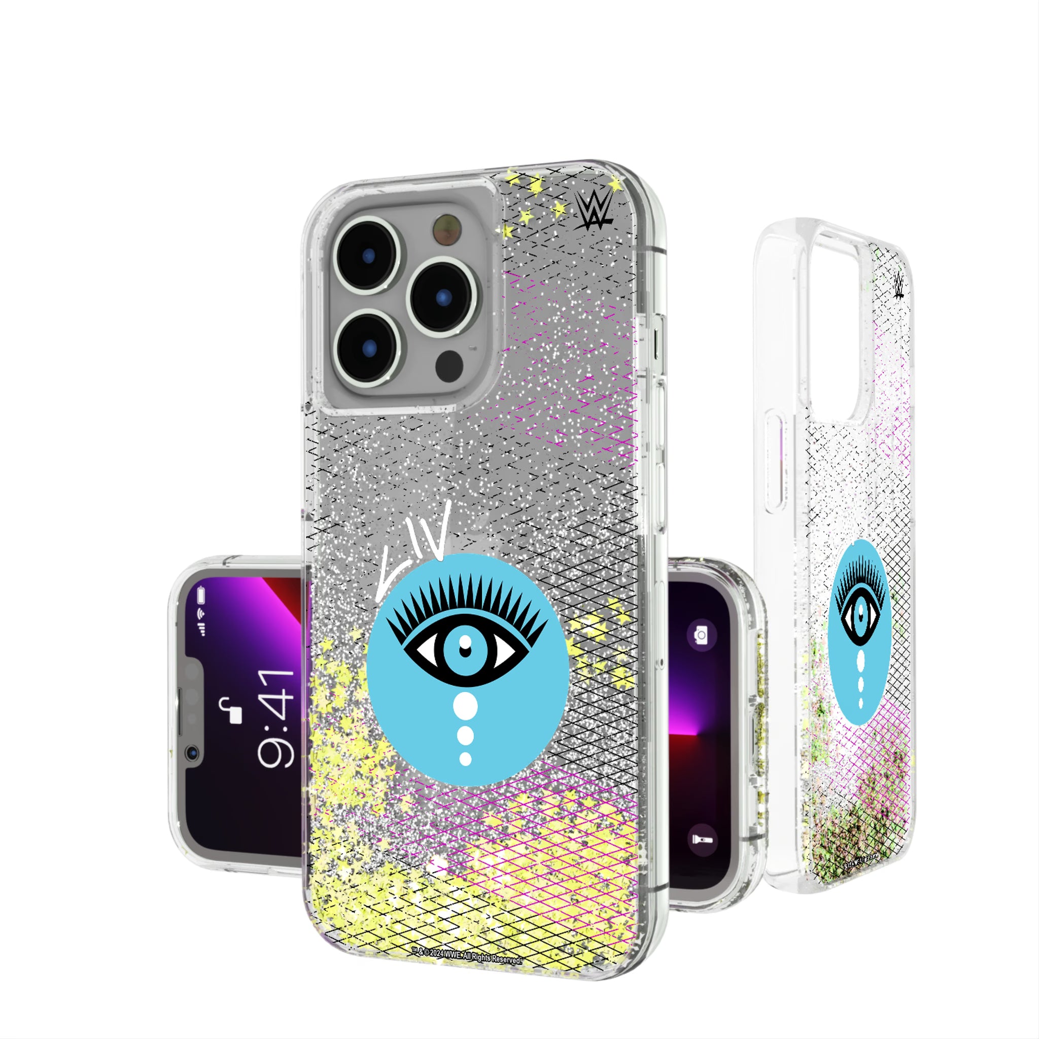 Liv Morgan Steel iPhone Glitter Phone Case for Apple iPhone