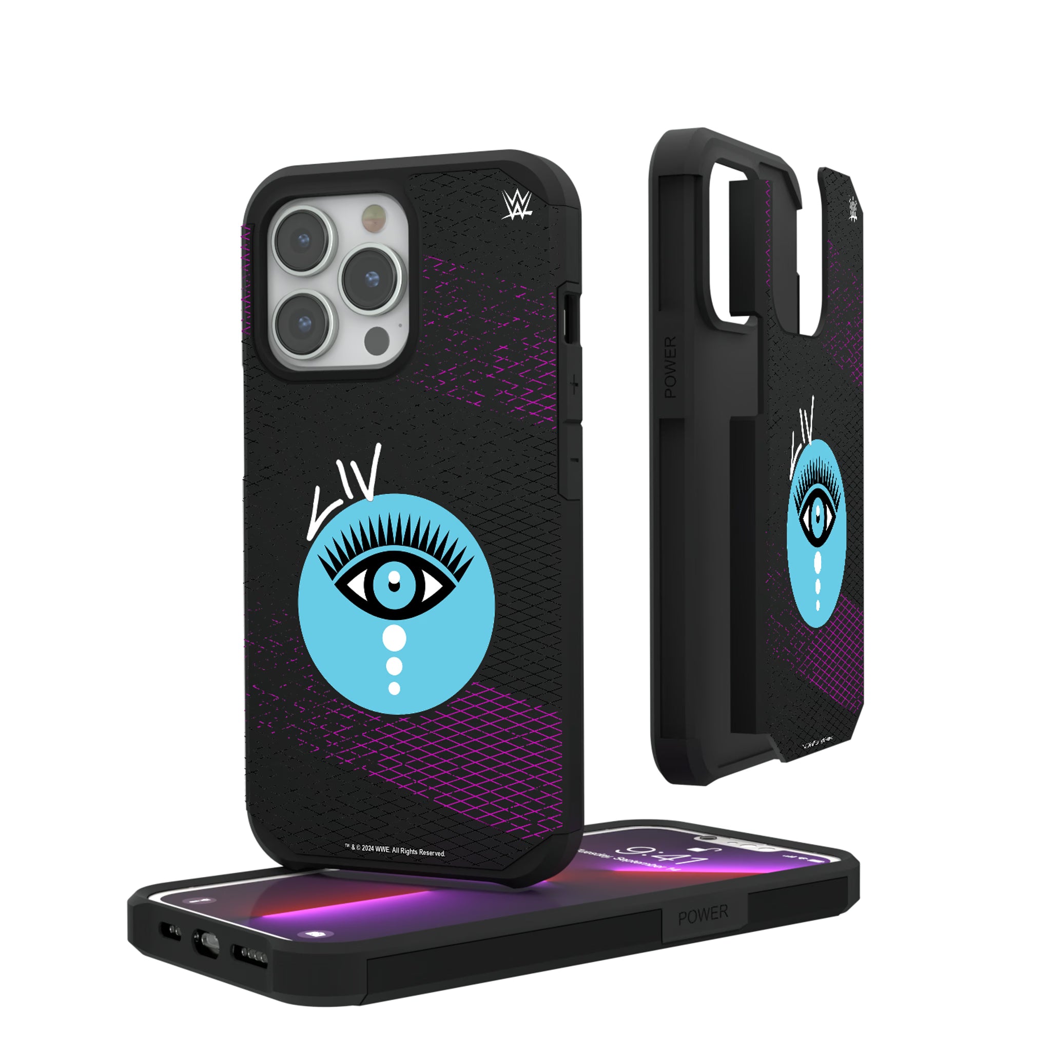 Liv Morgan Steel iPhone Rugged Phone Case for Apple iPhone#Device_iPhone 13 Pro