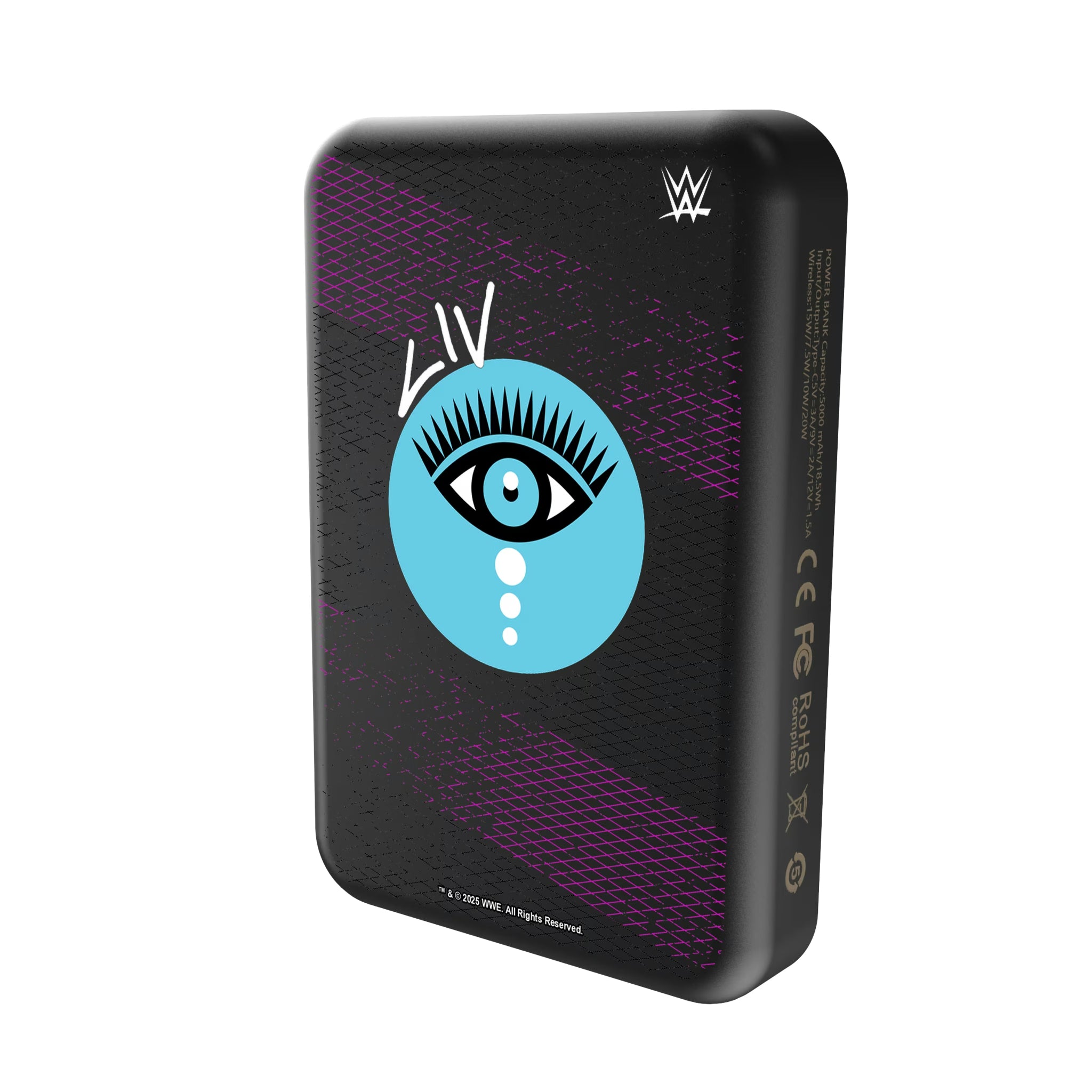 Liv Morgan Steel Wireless Mag Power Bank