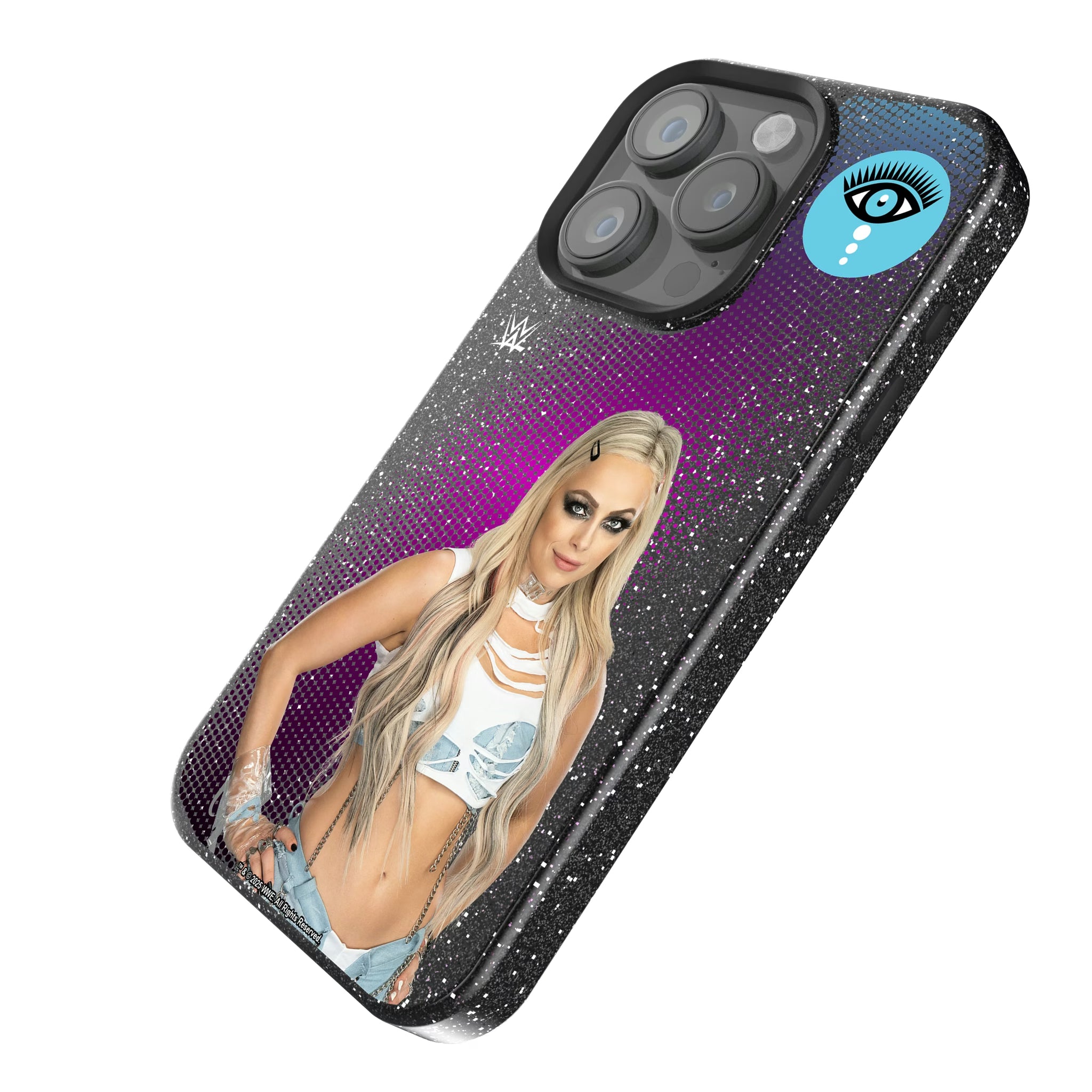 Liv Morgan Superstar iPhone Bling Phone Case for Apple iPhone - Isometric View