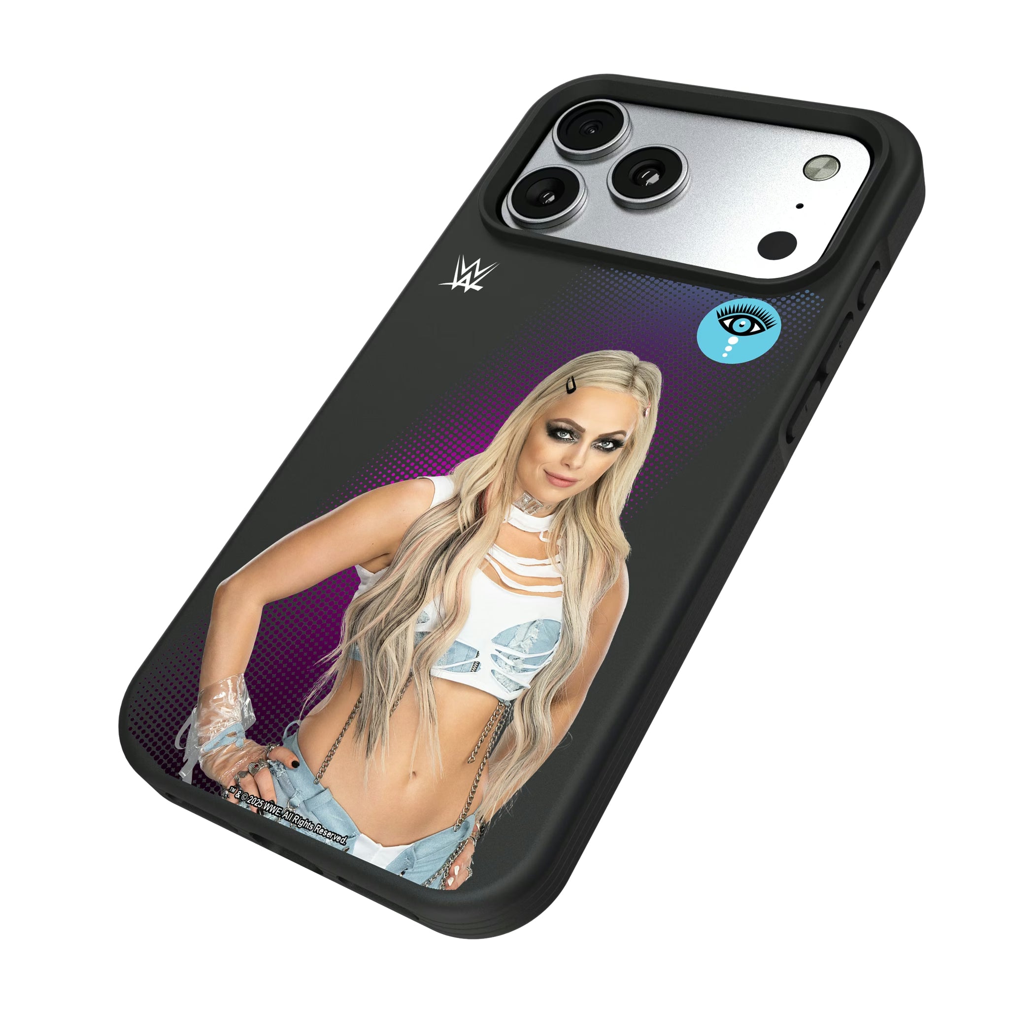 Liv Morgan Superstar iPhone Bump Phone Case for Apple iPhone - Isometric View#Device_iPhone 17 Pro Max
