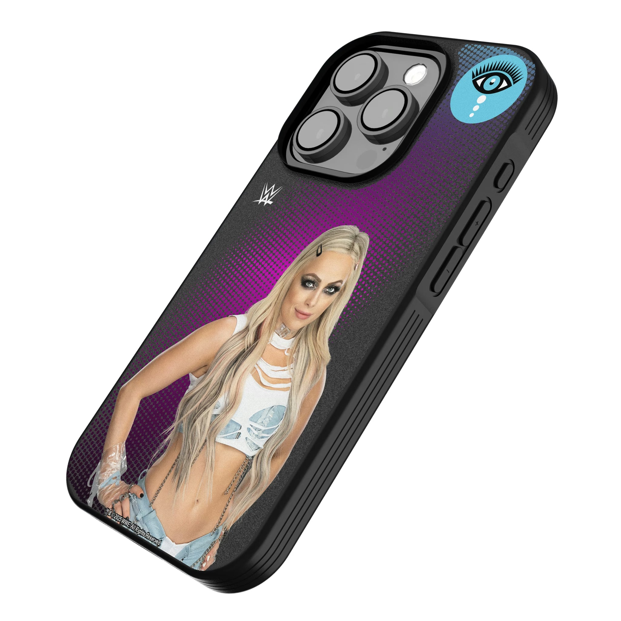 Liv Morgan Superstar iPhone Bump Phone Case for Apple iPhone - Isometric View