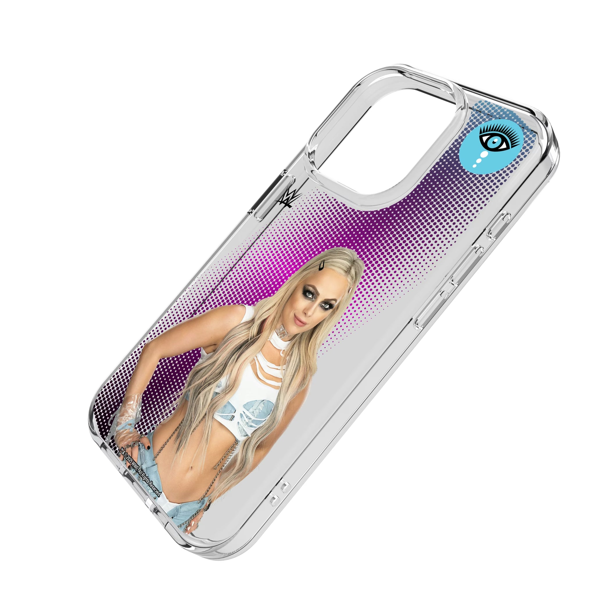 Liv Morgan Superstar iPhone Clear Phone Case for Apple iPhone - Isometric View