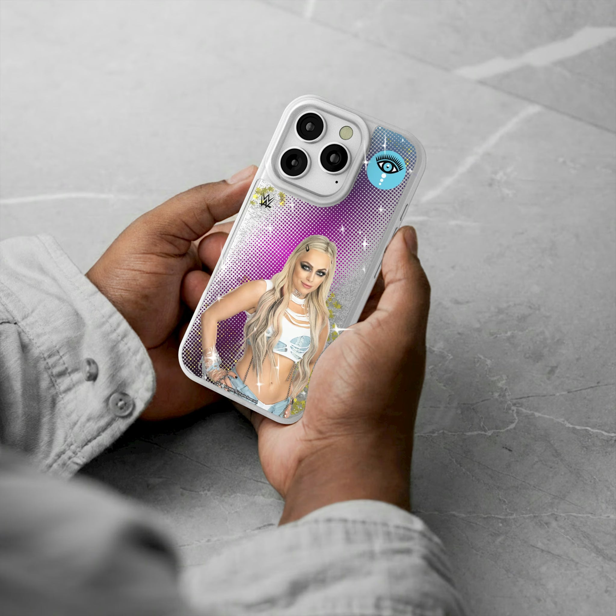 Liv Morgan Superstar iPhone Glitter Phone Case for Apple iPhone - Lifestyle#Device_iPhone 16 Pro